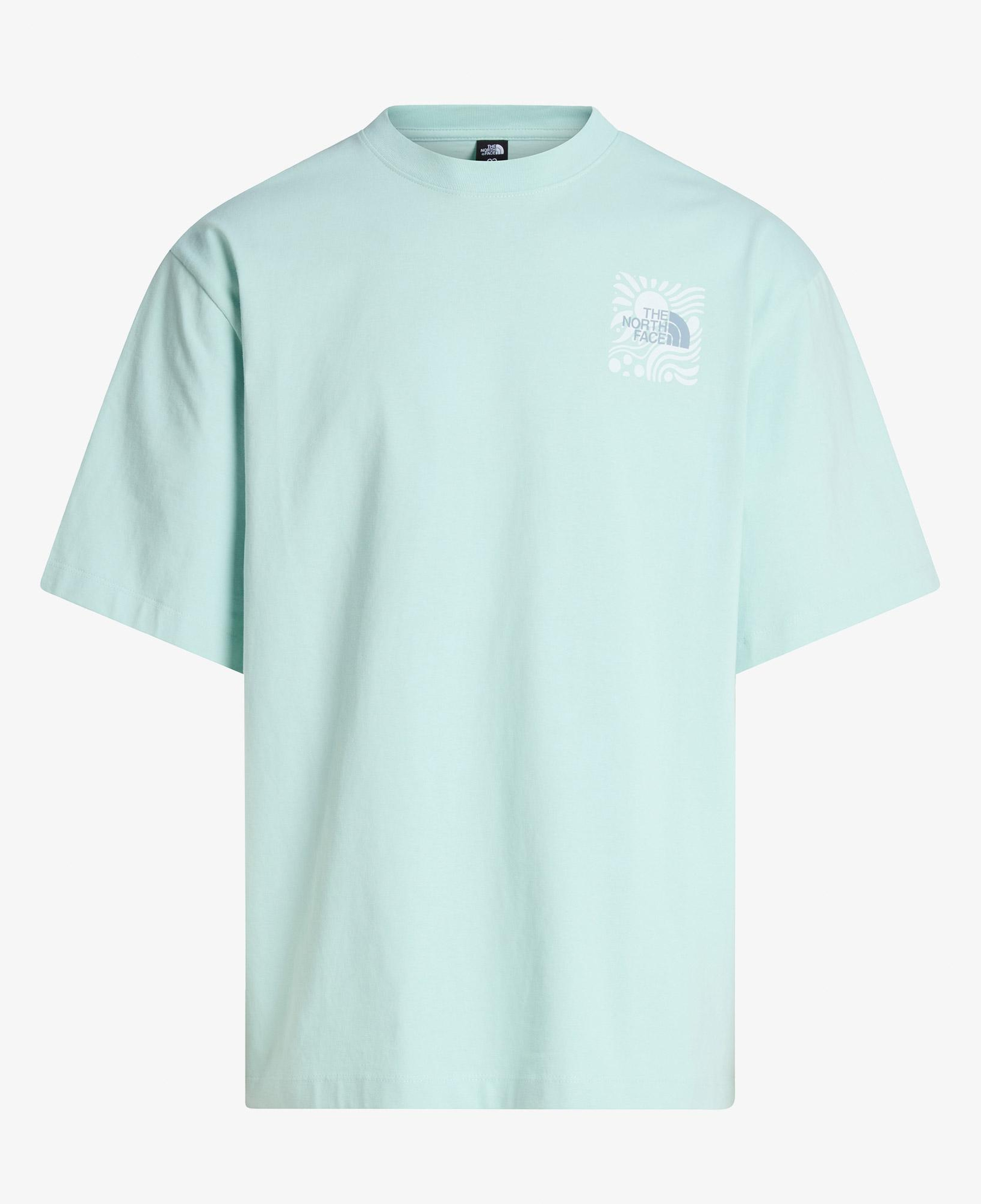 The North Face Sun Oversize Erkek Mavi T-Shirt