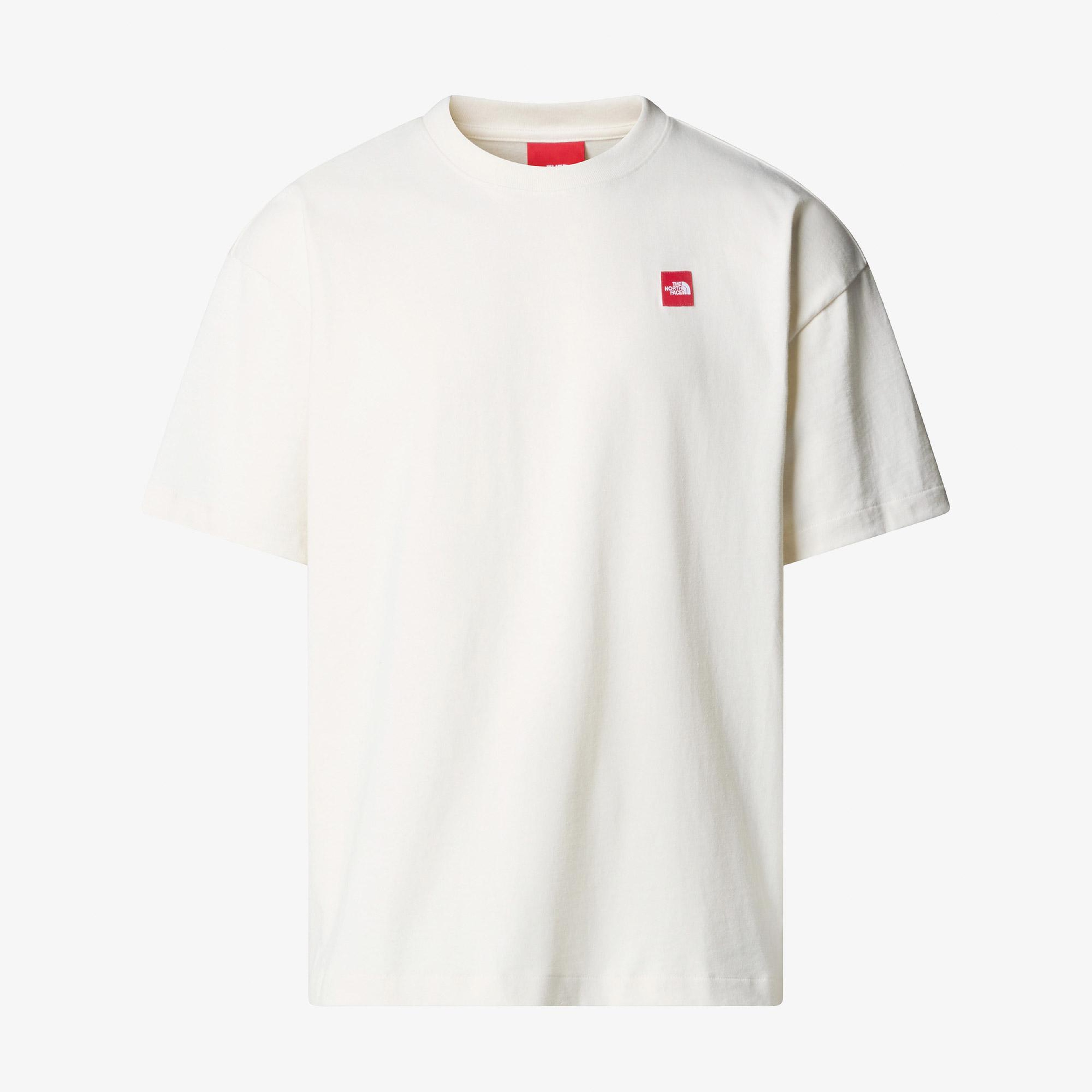 The North Face Red Box S/S Erkek Beyaz T-Shirt