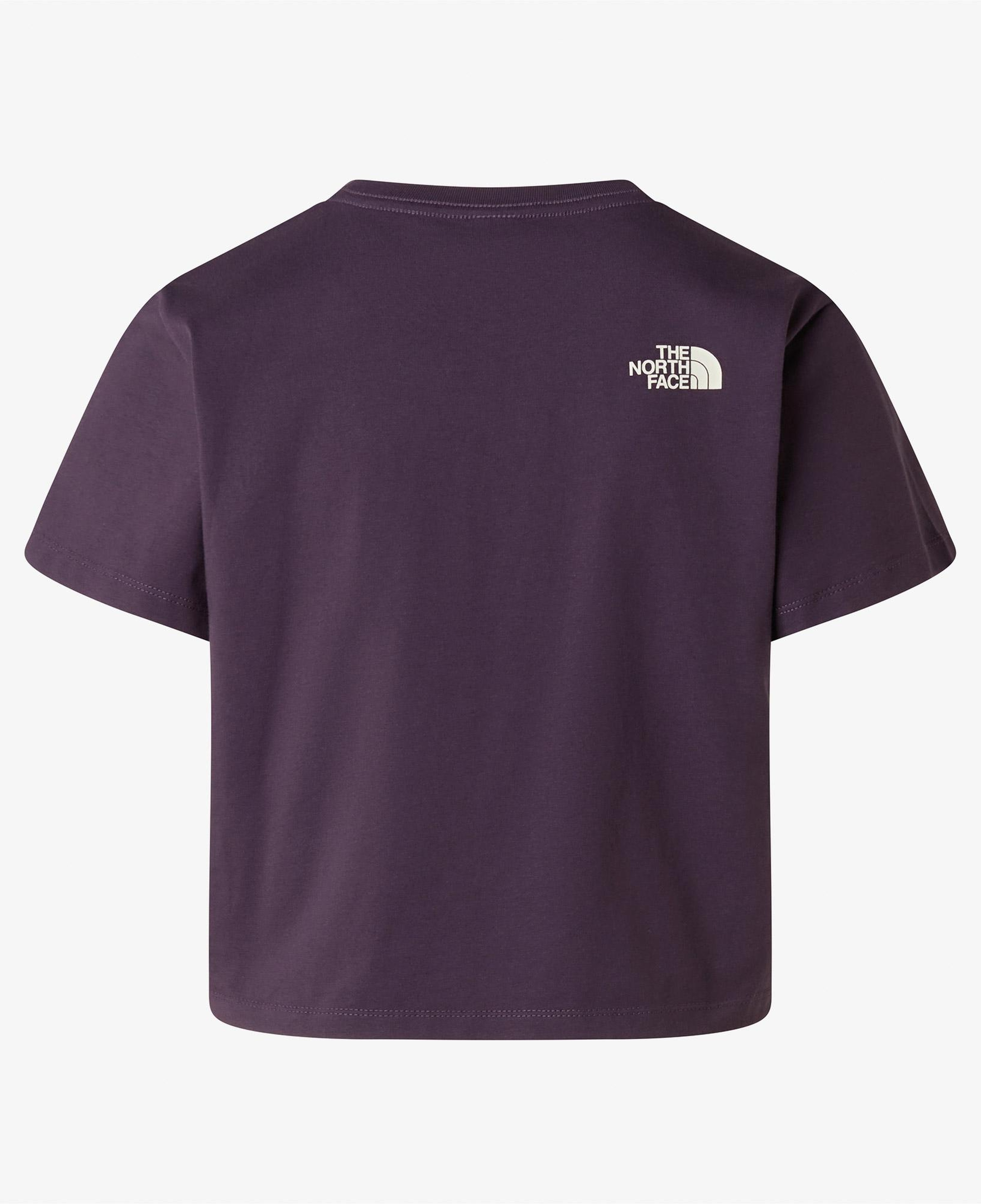 The North Face Flora Embro Regular Kadın Mor T-Shirt