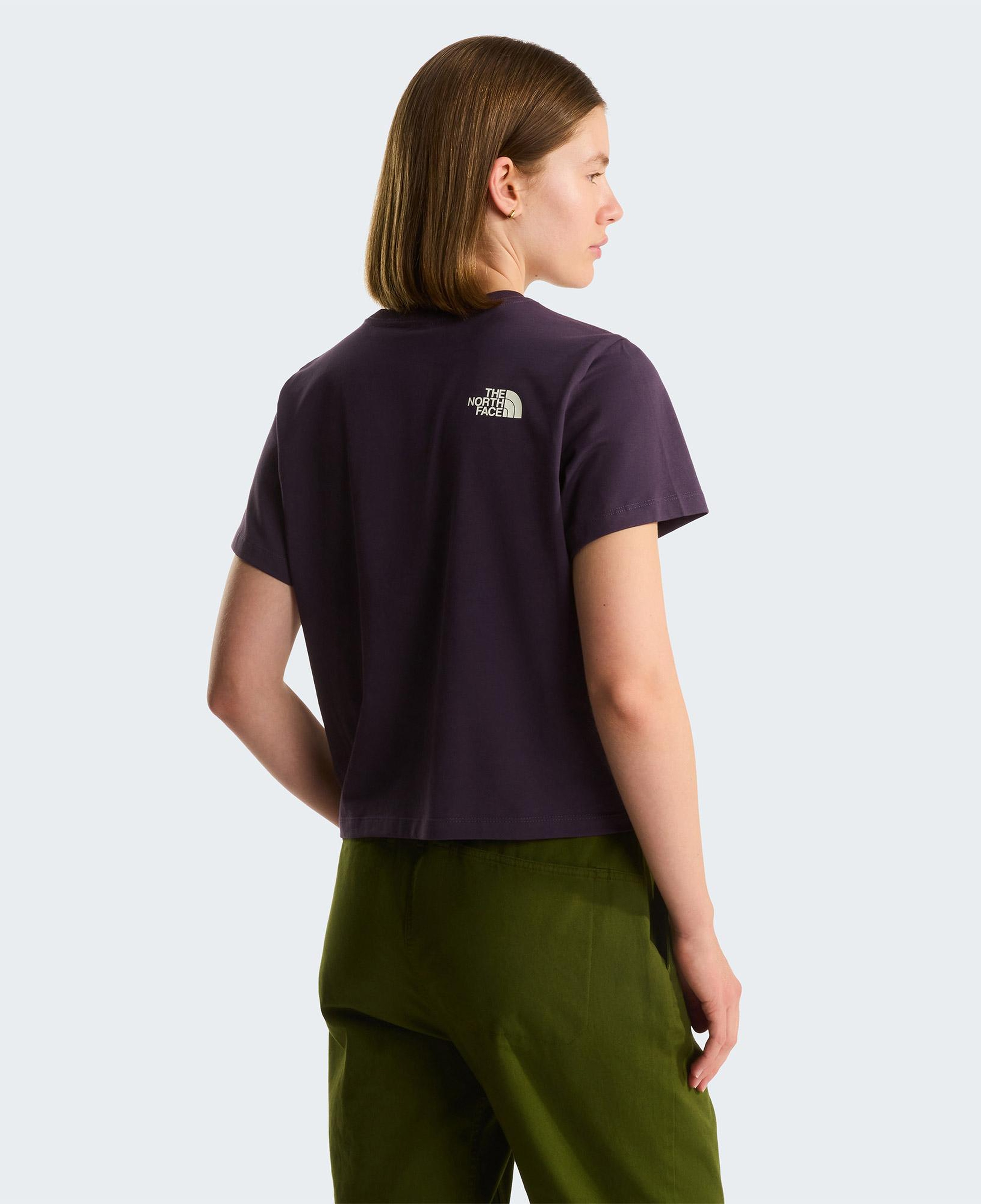 The North Face Flora Embro Regular Kadın Mor T-Shirt