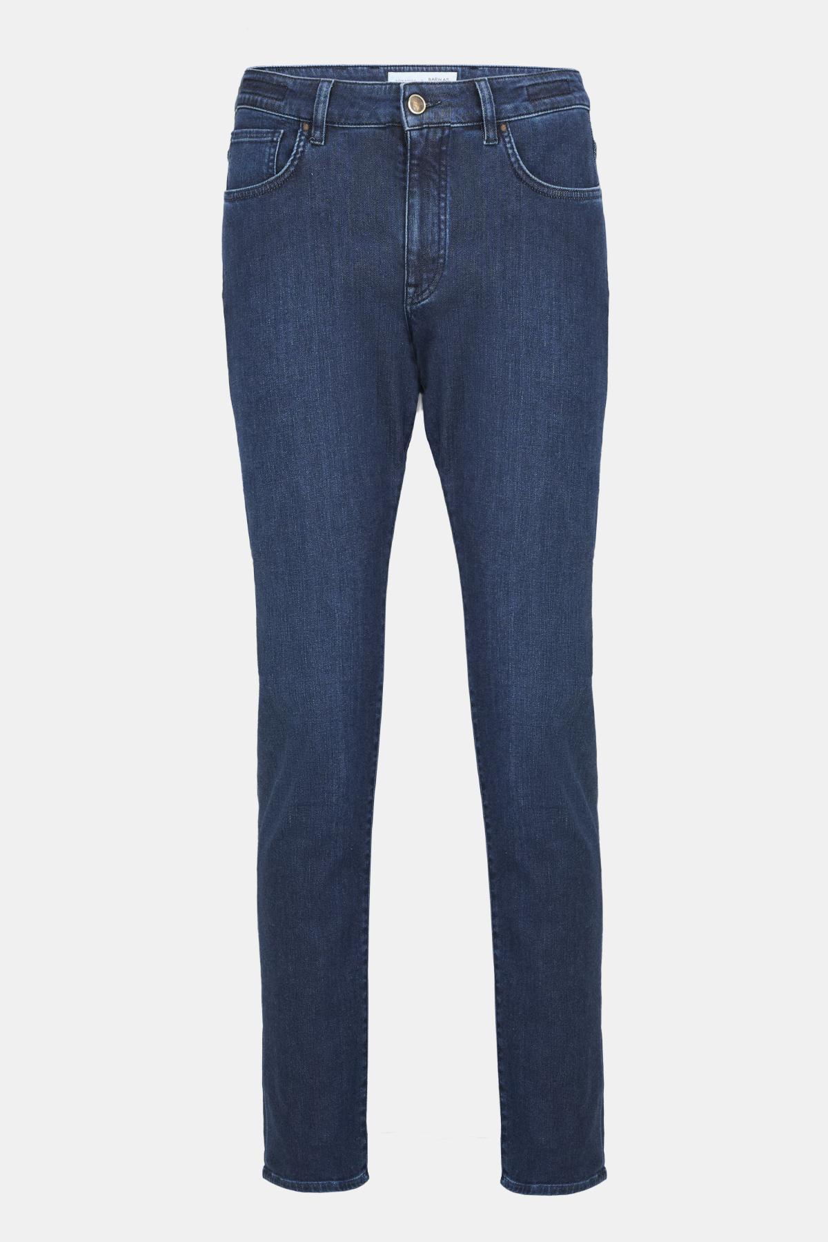 Erkek Mavi Modal Karışımlı Jean Pantolon