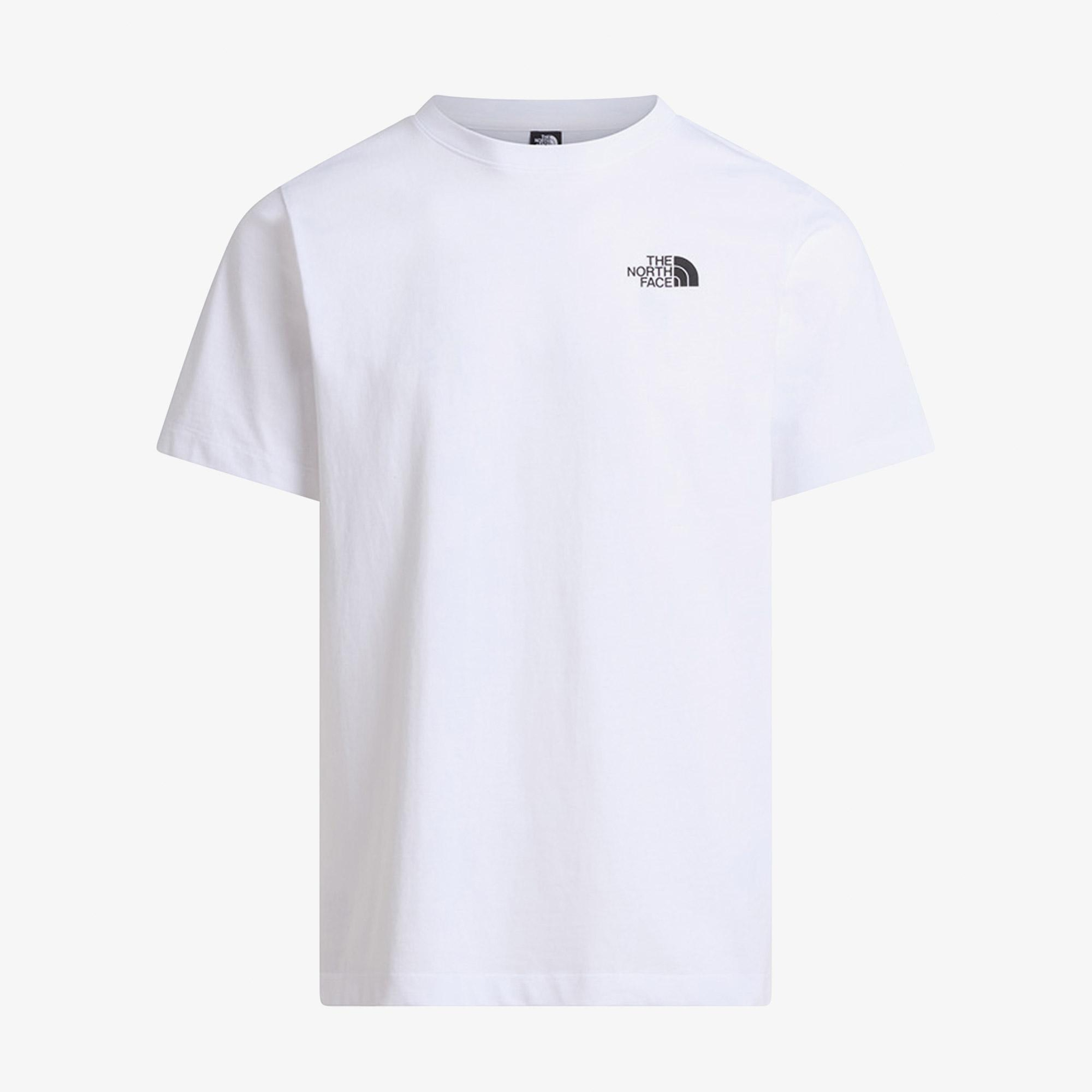 The North Face Reg Ss Erkek Beyaz T-Shirt
