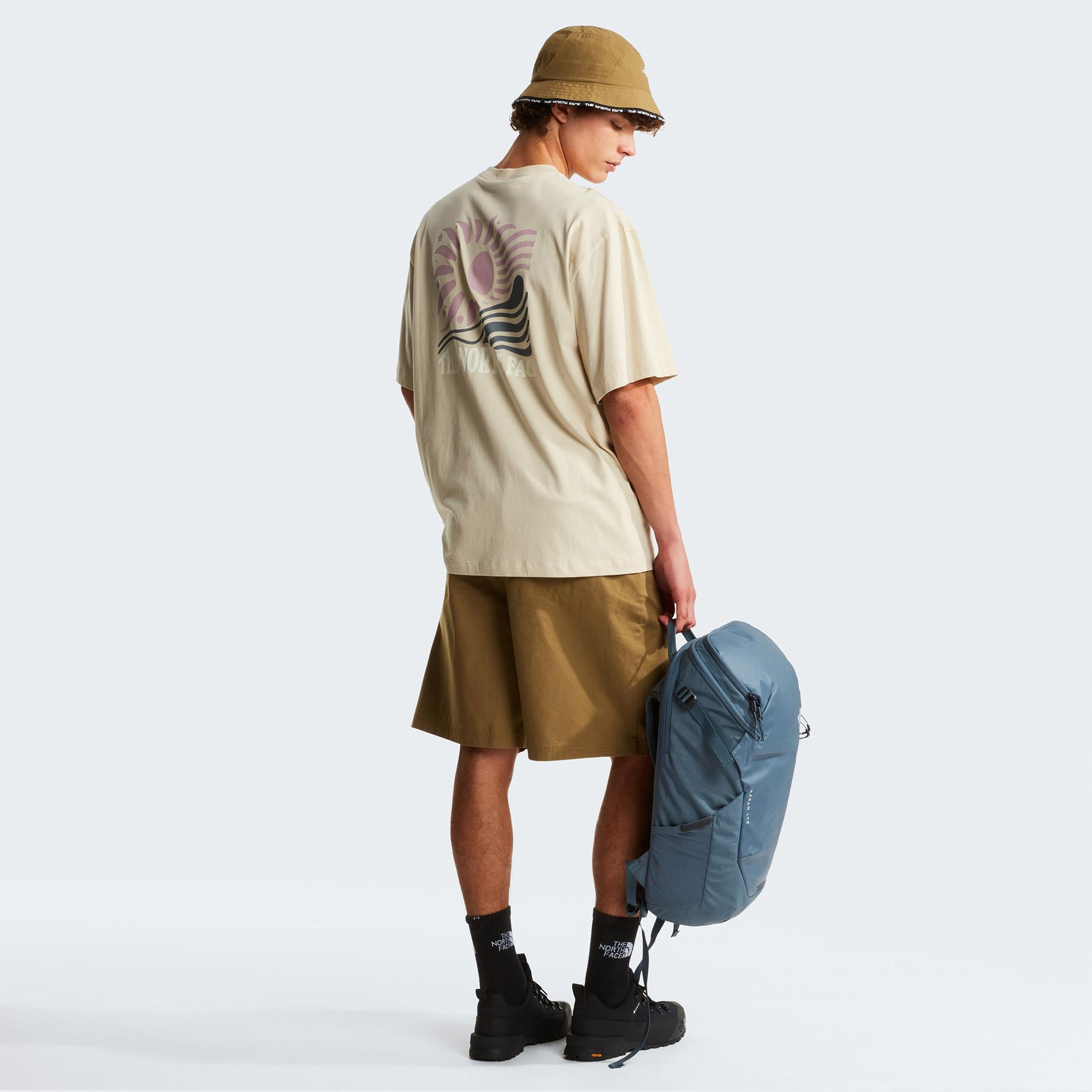 The North Face Sun Oversize Erkek Bej T-Shirt