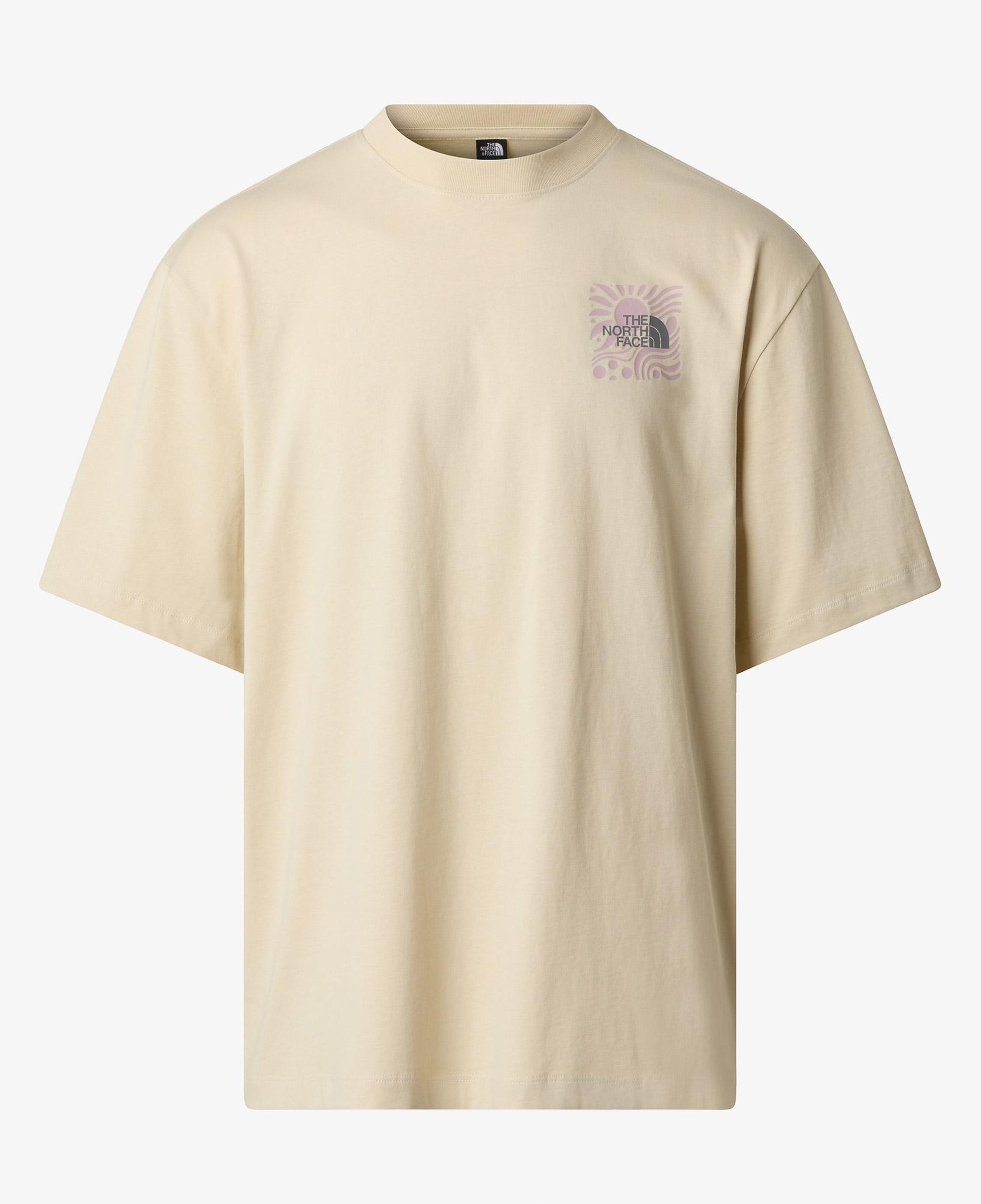 The North Face Sun Oversize Erkek Bej T-Shirt