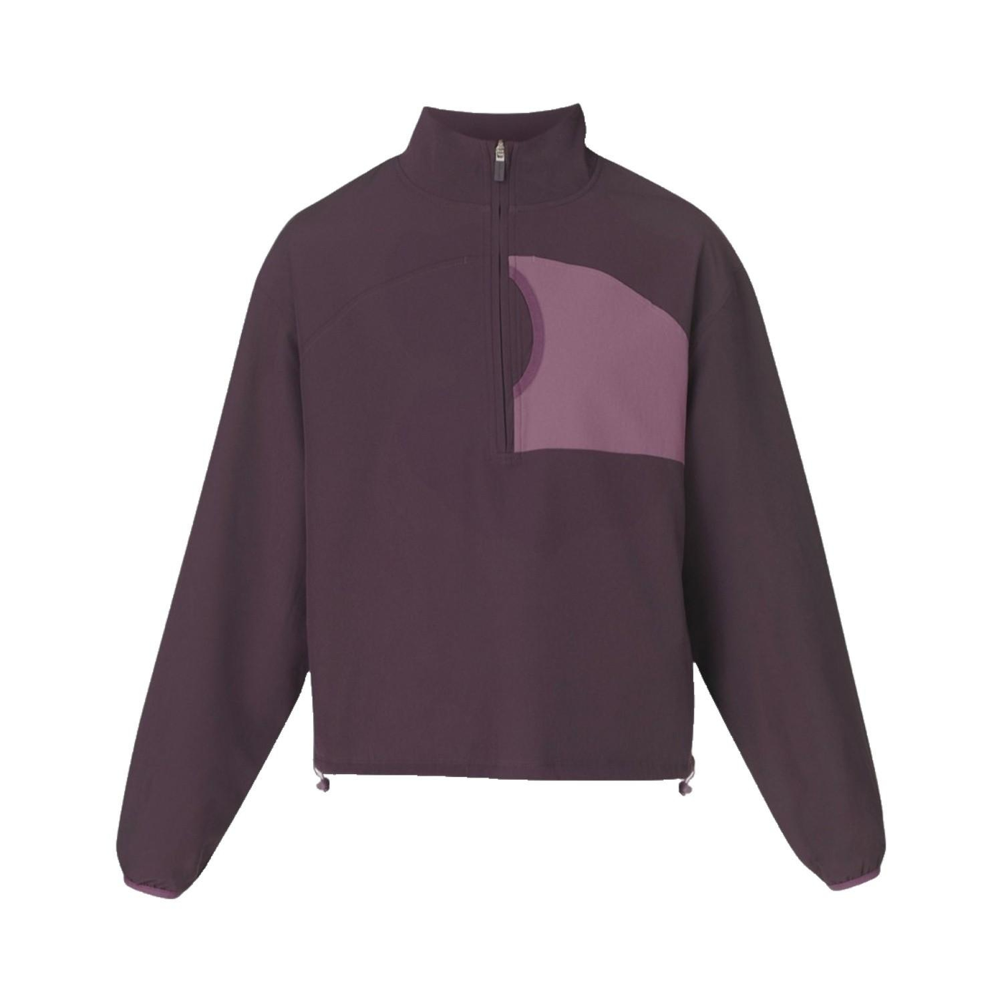 Sweaty Betty Fleece Lined Popover Kadın Mor Polar