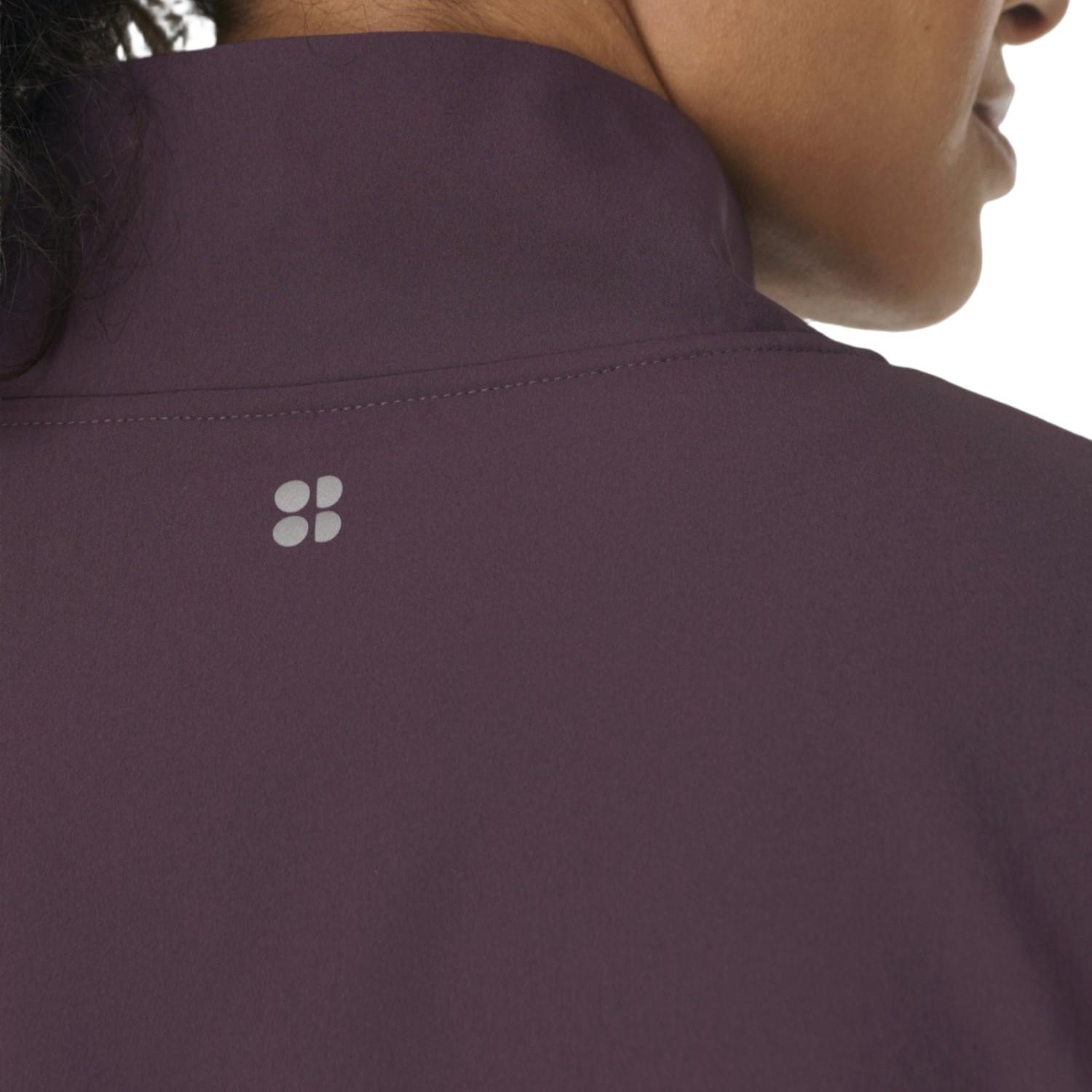 Sweaty Betty Fleece Lined Popover Kadın Mor Polar