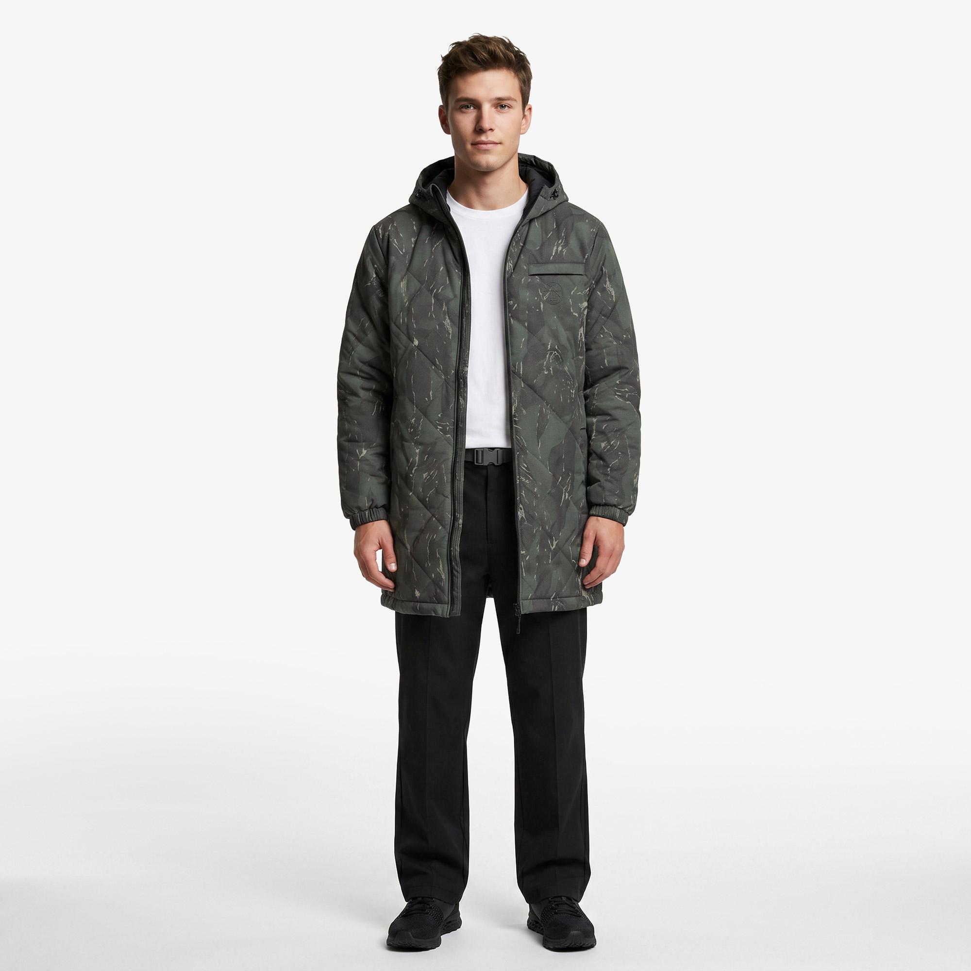 UNITED4 Regular Fit Erkek Yeşil Mont