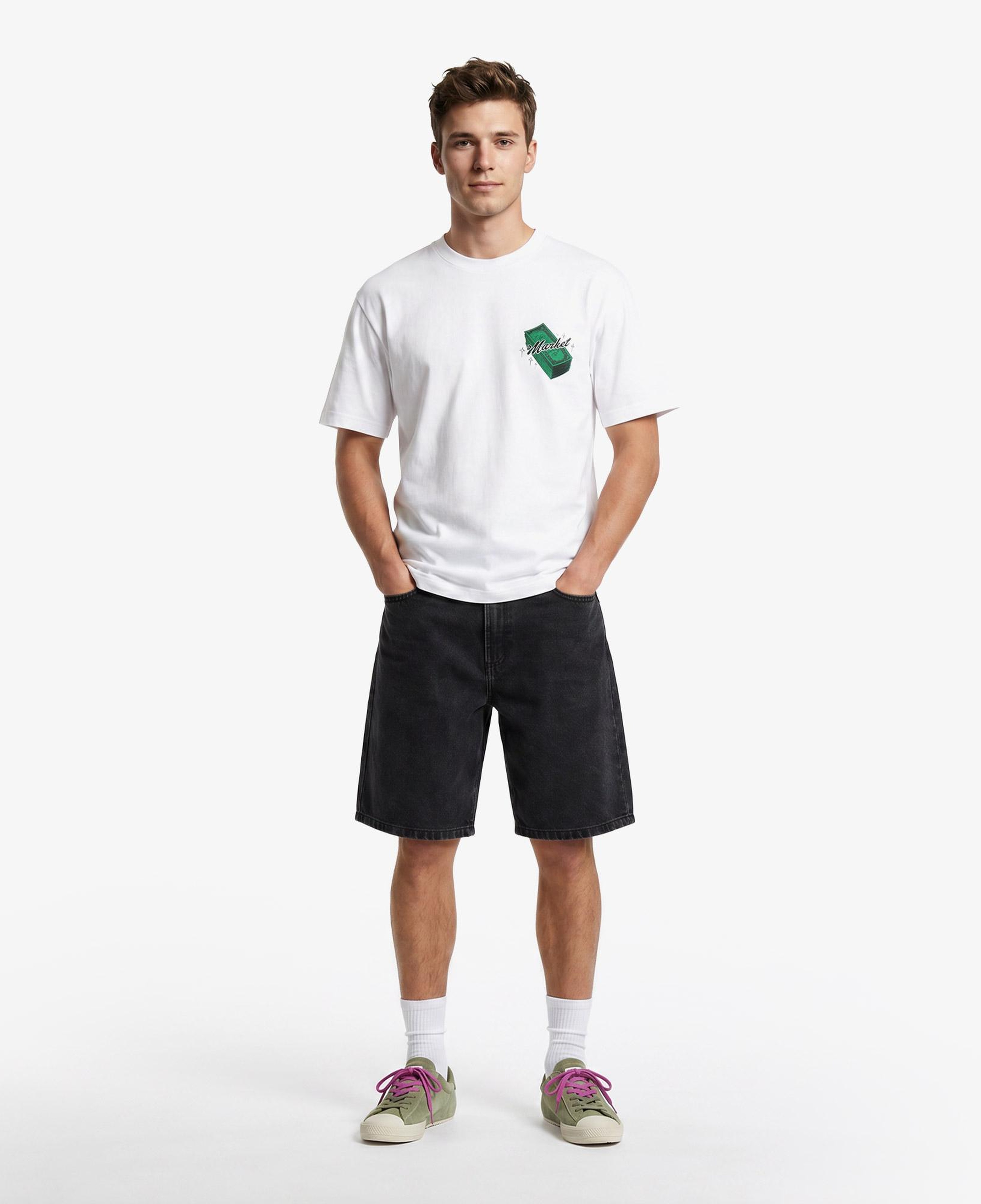 Market Call My Plug Erkek Beyaz T-Shirt
