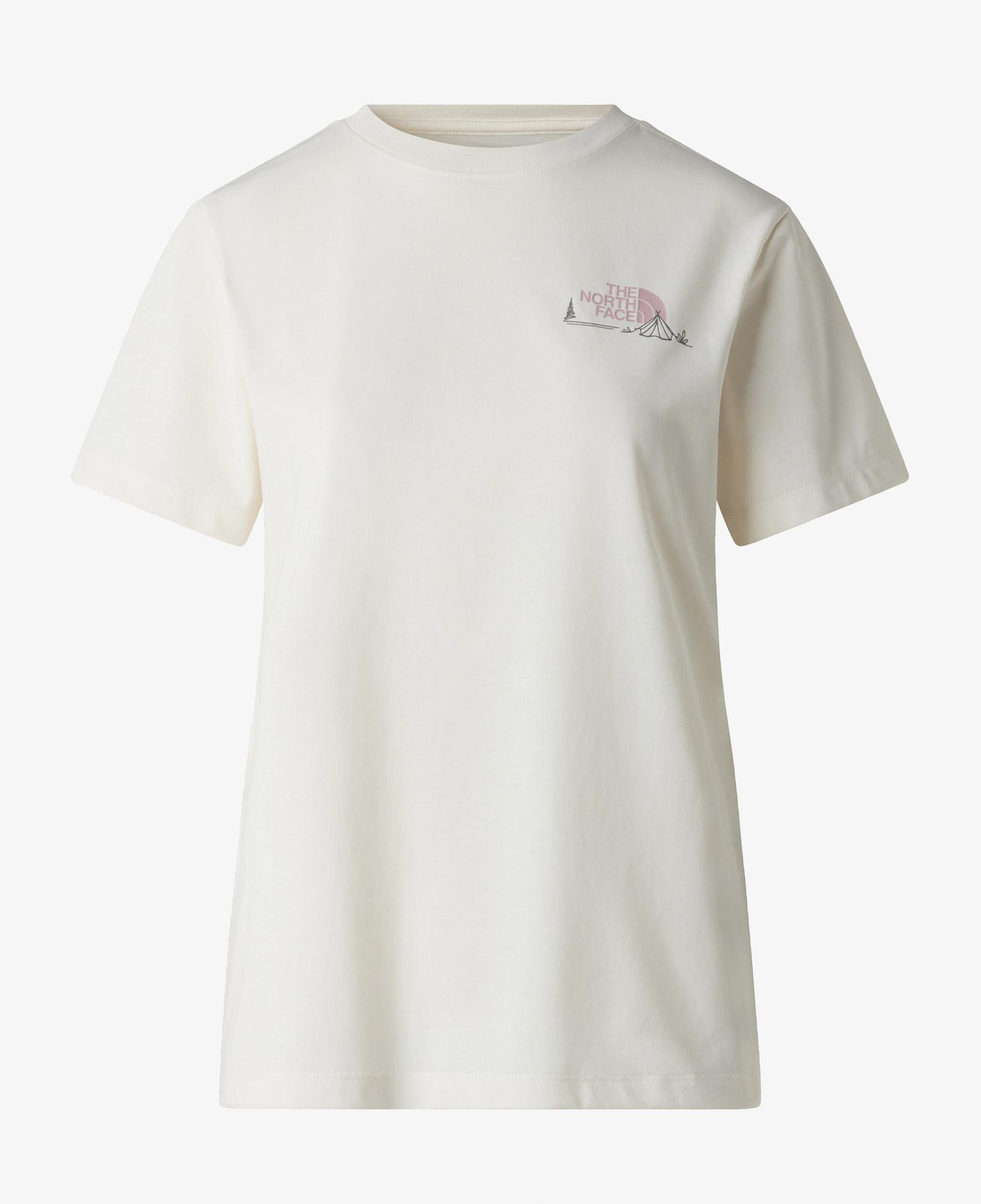 The North Face Monte Regular Kadın Beyaz T-Shirt