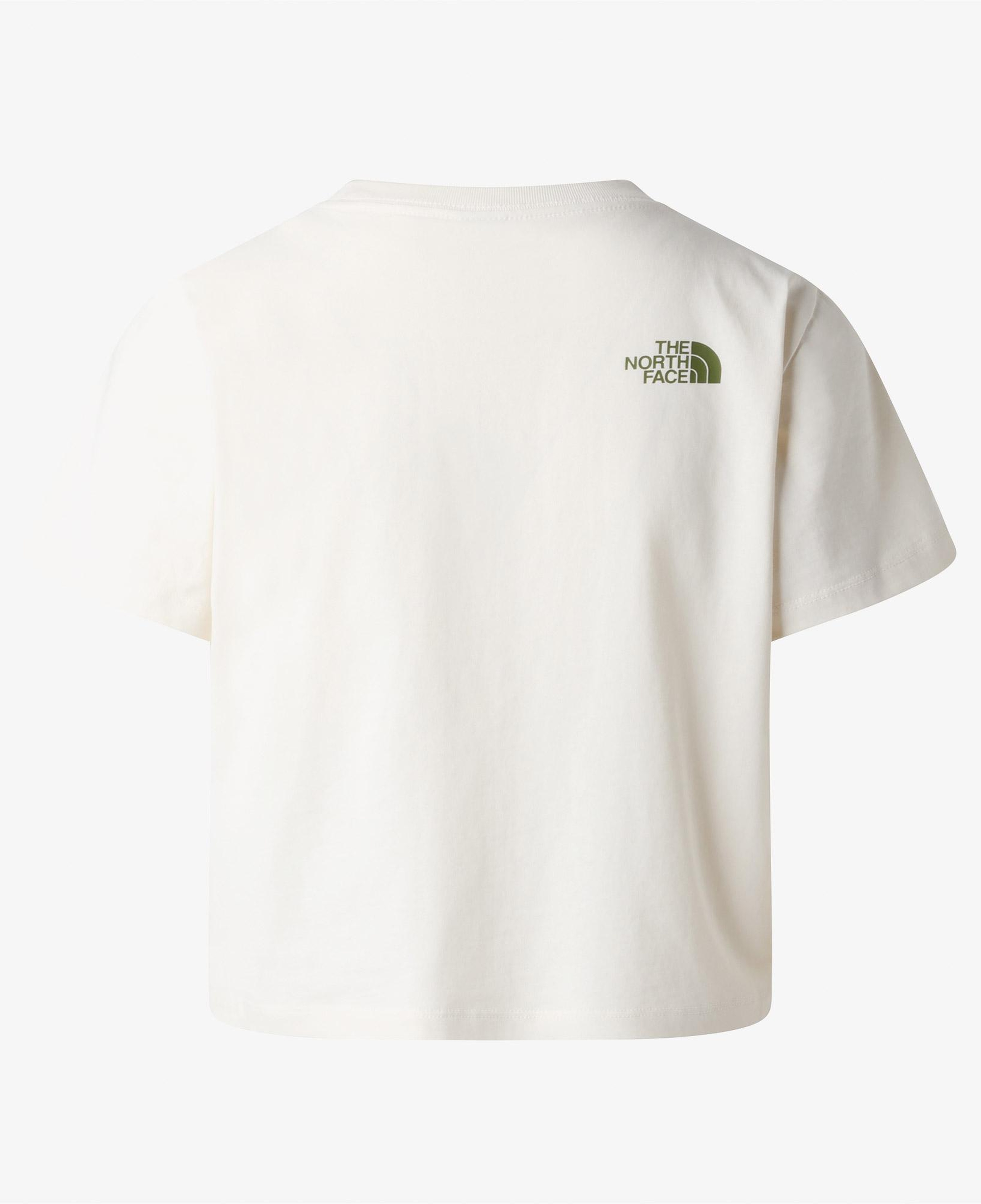 The North Face Flora Embro Regular Kadın Beyaz T-Shirt