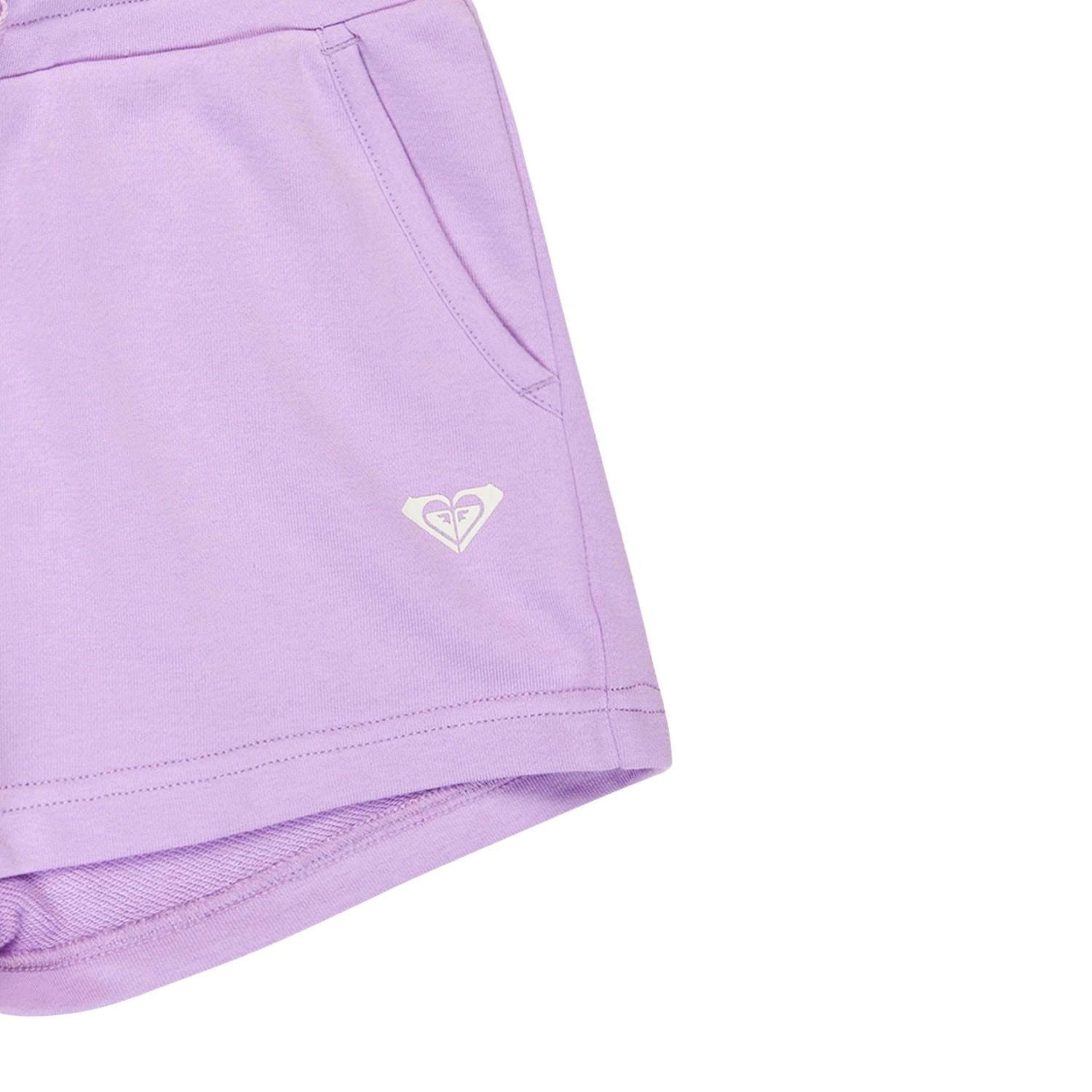 Roxy Surf Feelingsht Kız Çocuk Mor Şort
