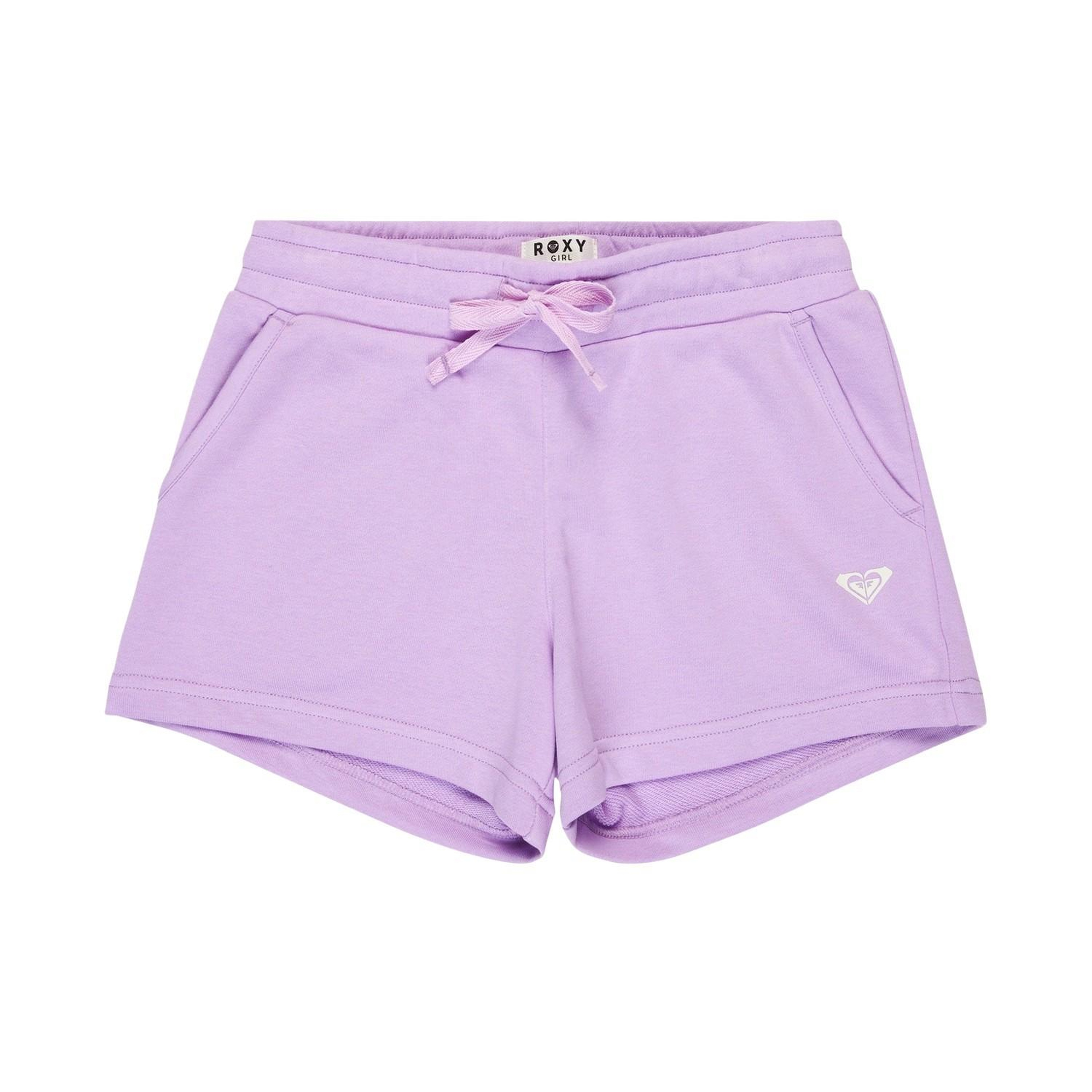 Roxy Surf Feelingsht Kız Çocuk Mor Şort