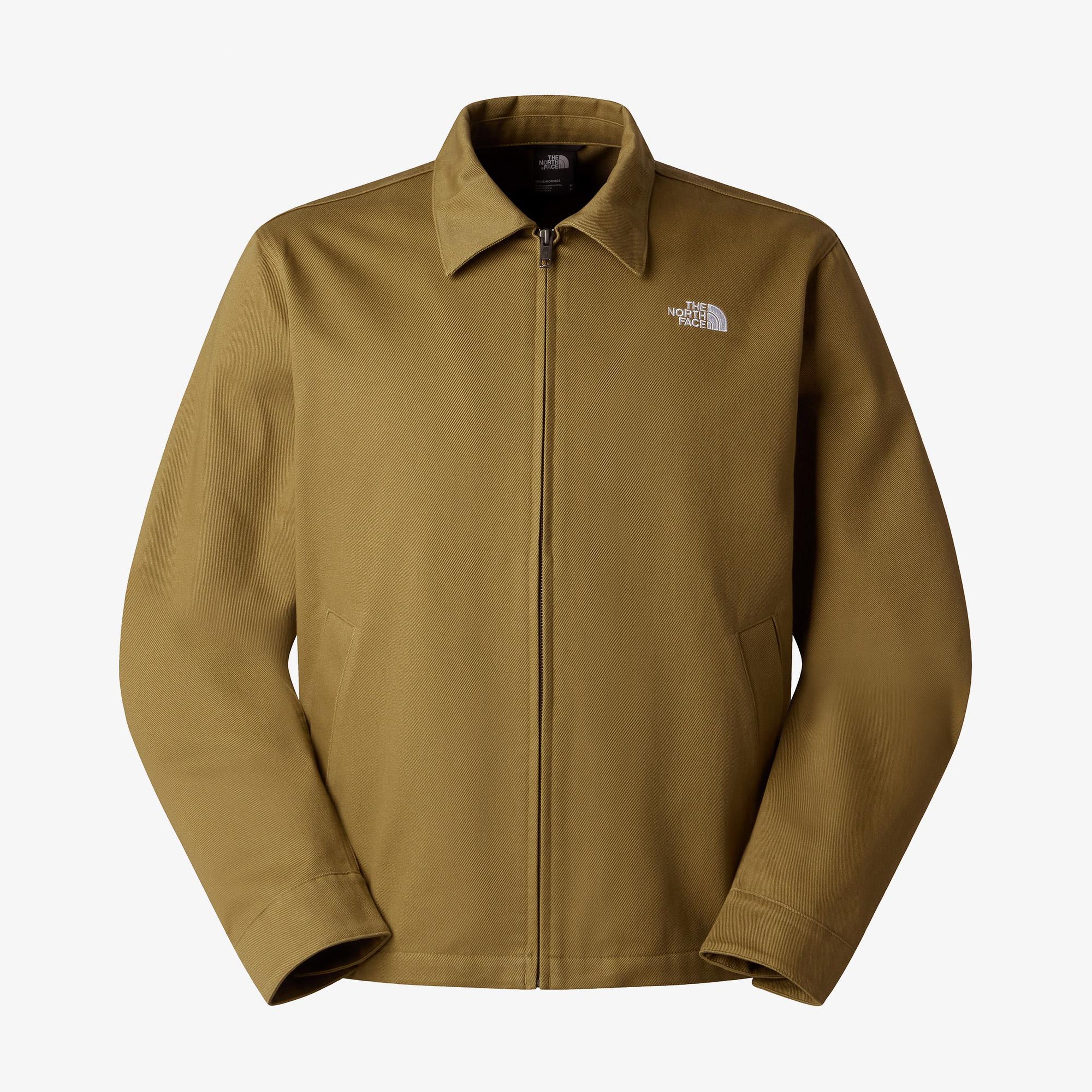 The North Face Twill Collared Erkek Sarı Ceket