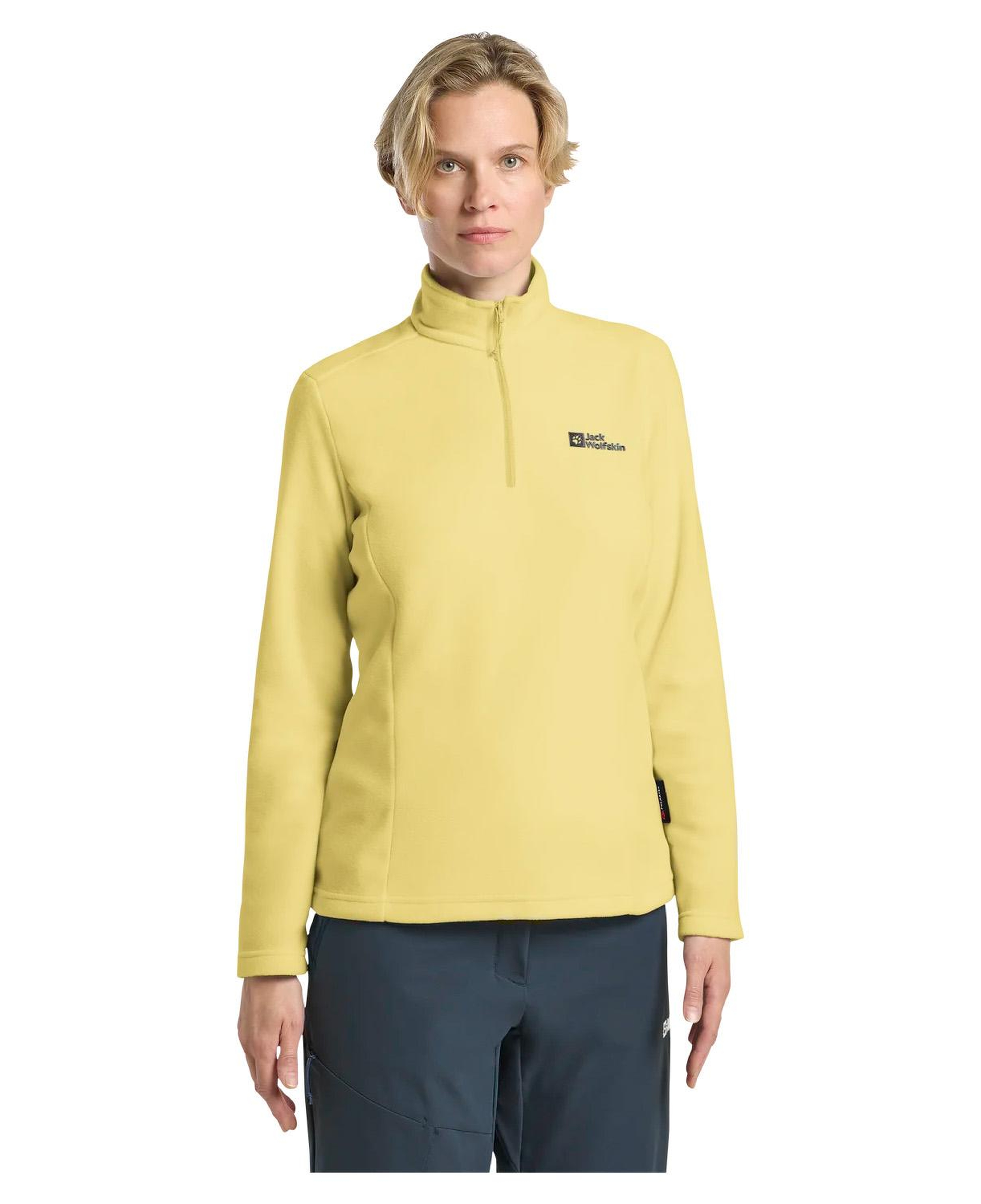 Jack Wolfskin Taunus Hz Kadın Sarı Polar