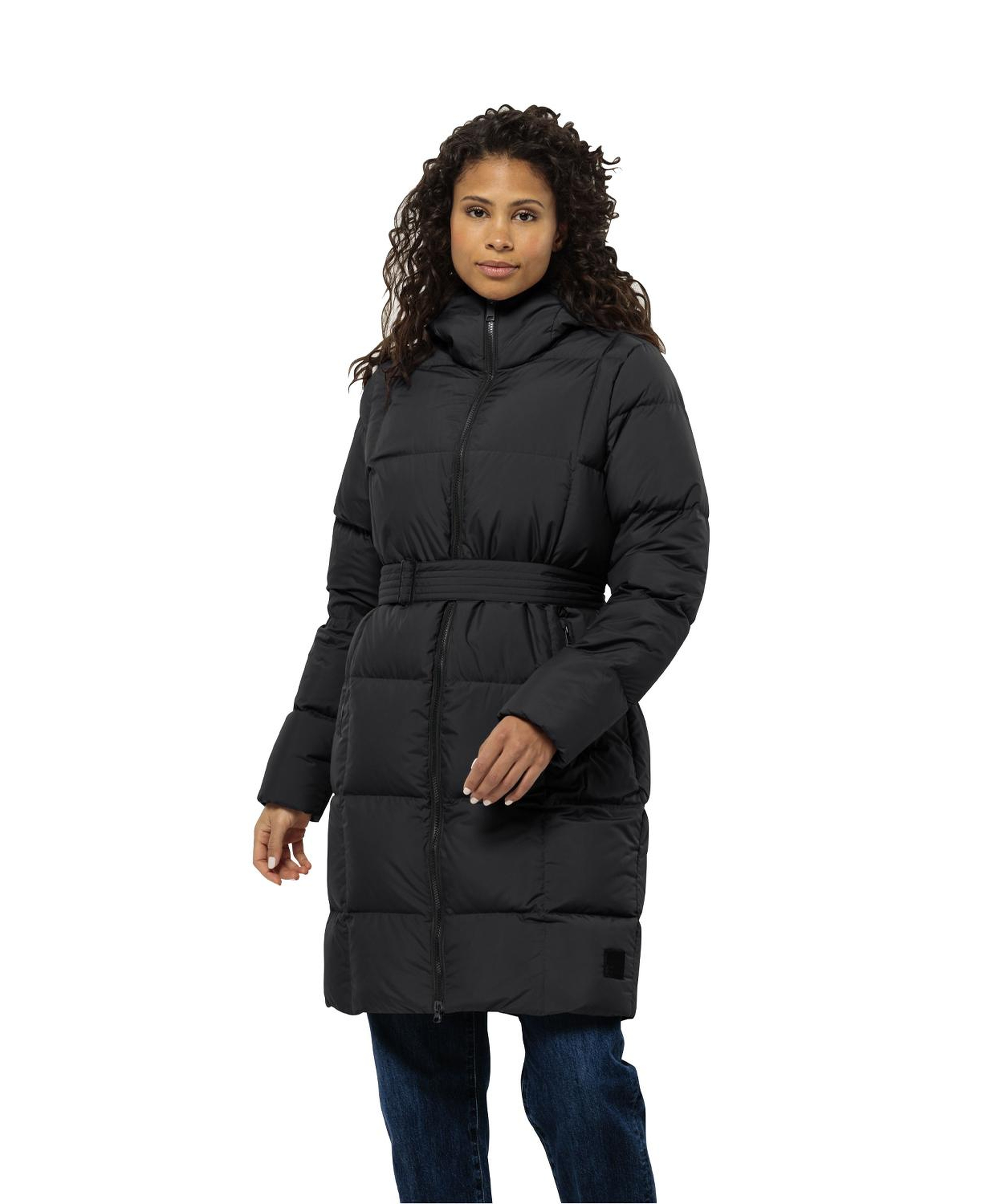Jack Wolfskin Frozen Lake Kadın Siyah Outdoor Ceketi