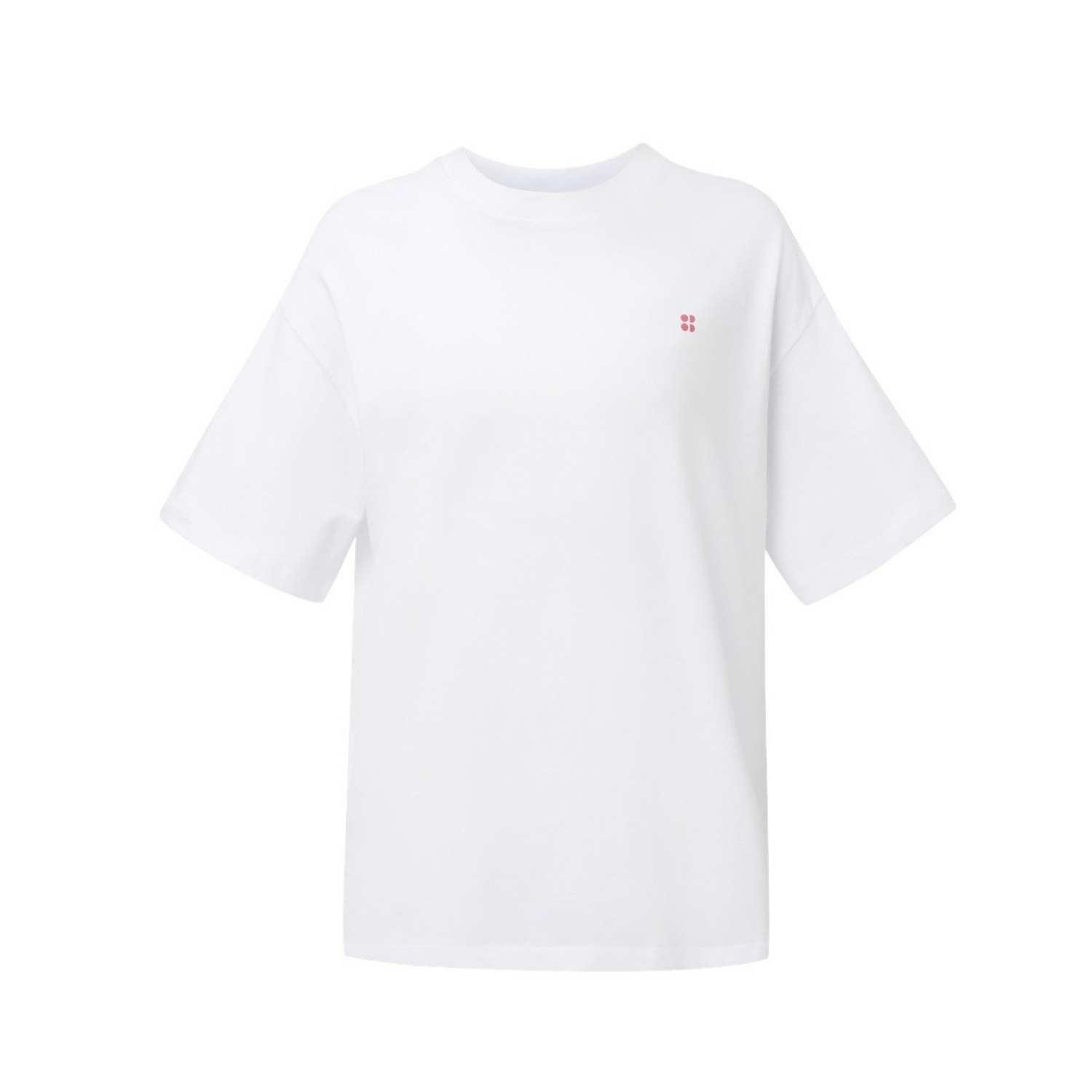 Sweaty Betty Holiday Graphic Kadın Beyaz Tişört