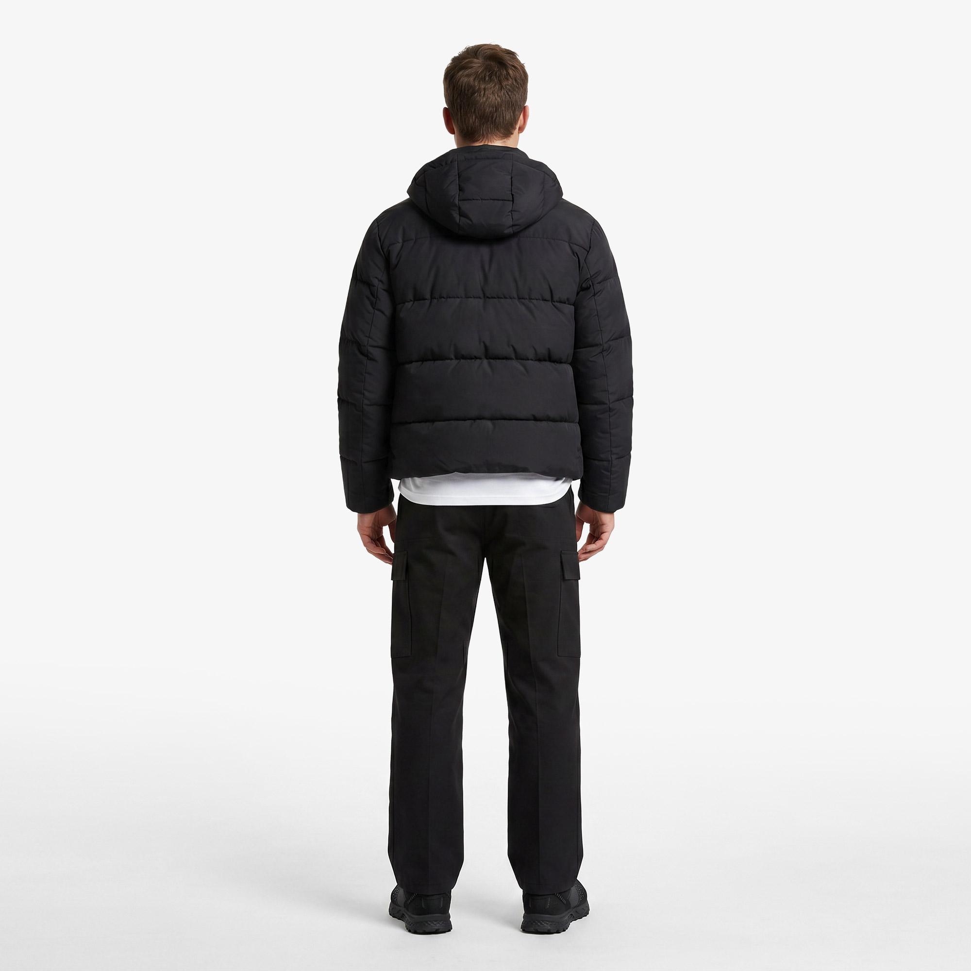 UNITED4 Regular Fit Erkek Siyah Mont