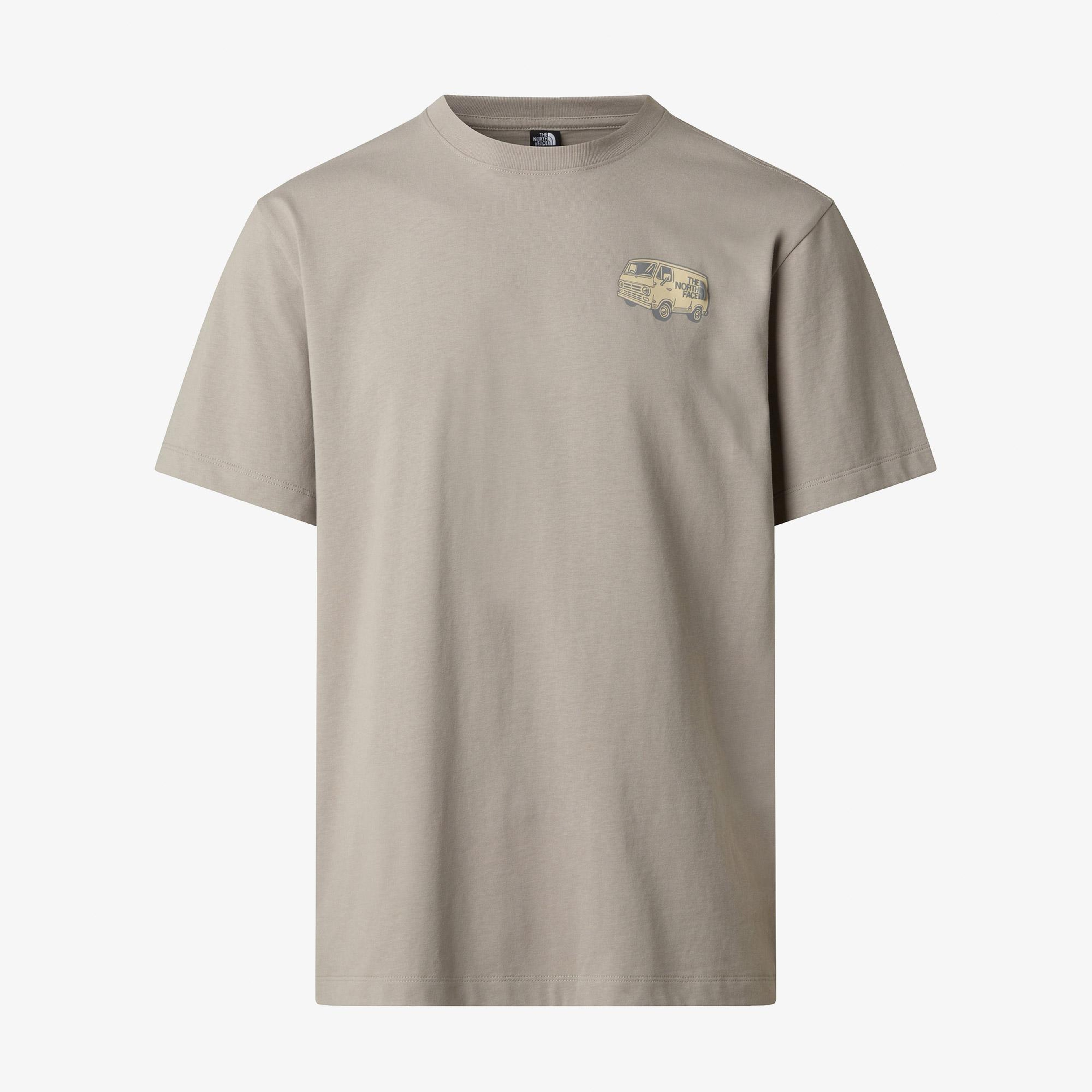 The North Face Van Life Relaxed Erkek Gri T-Shirt