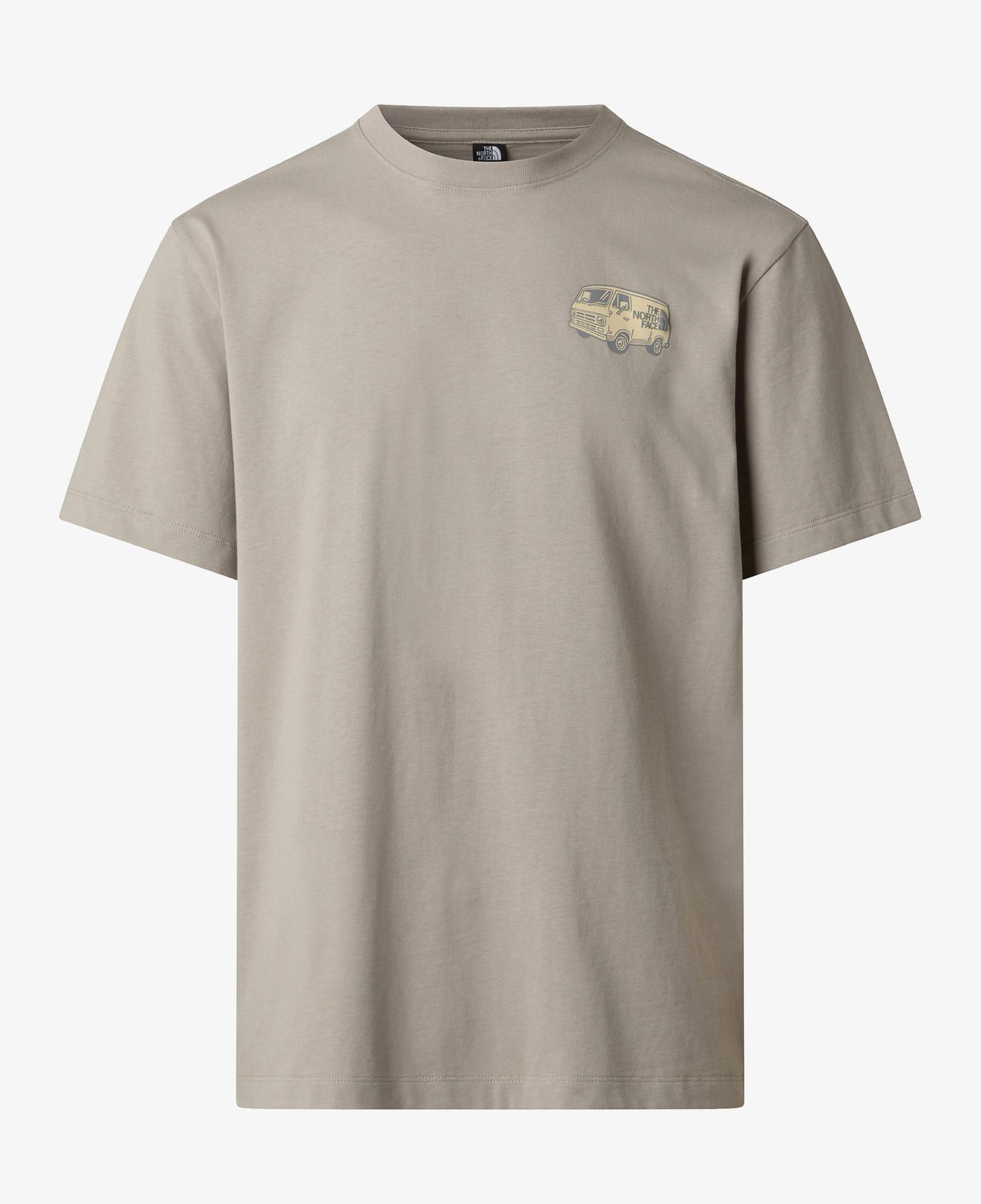The North Face Van Life Relaxed Erkek Gri T-Shirt