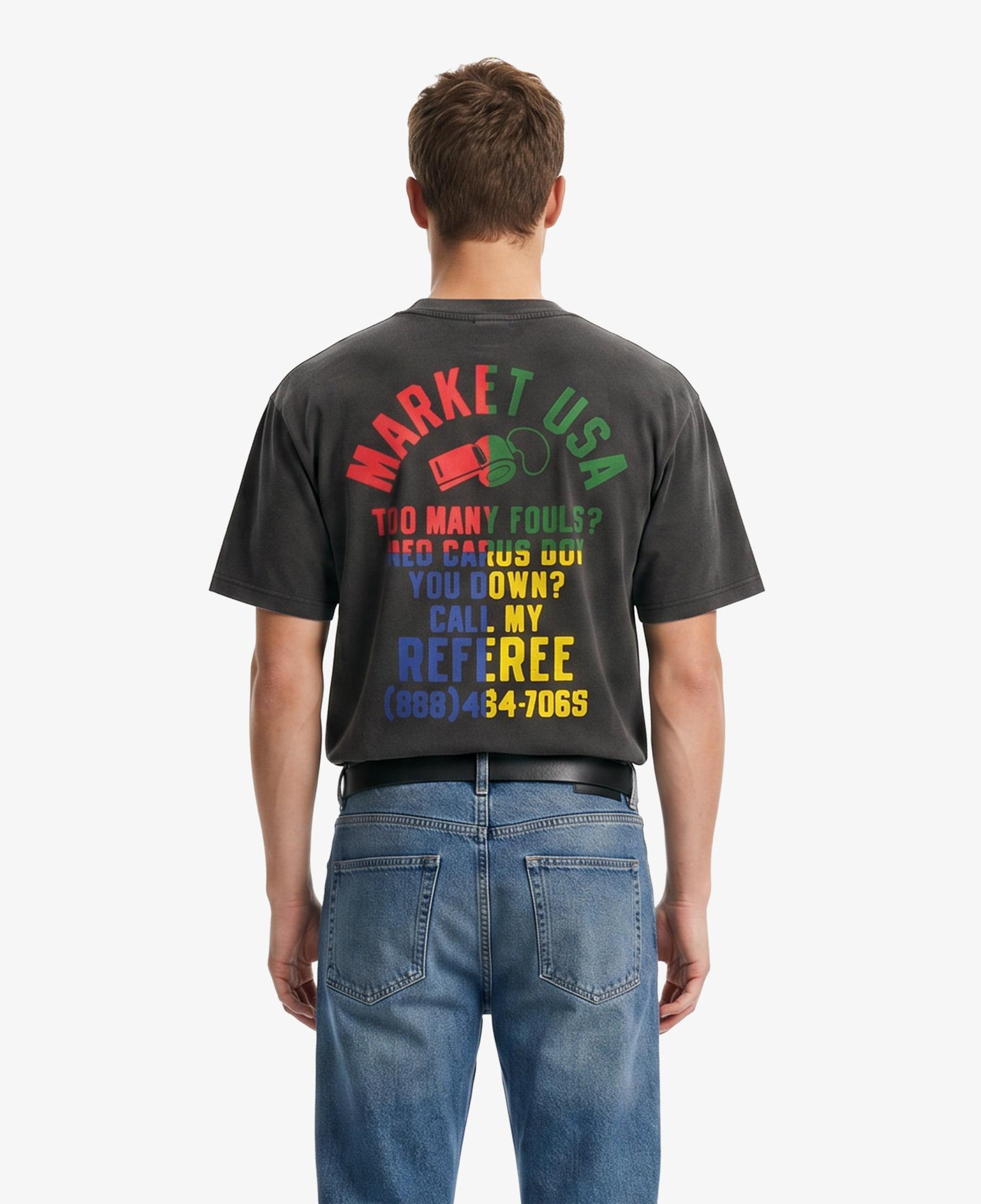 Market Smiley Foul Play Erkek Siyah T-Shirt