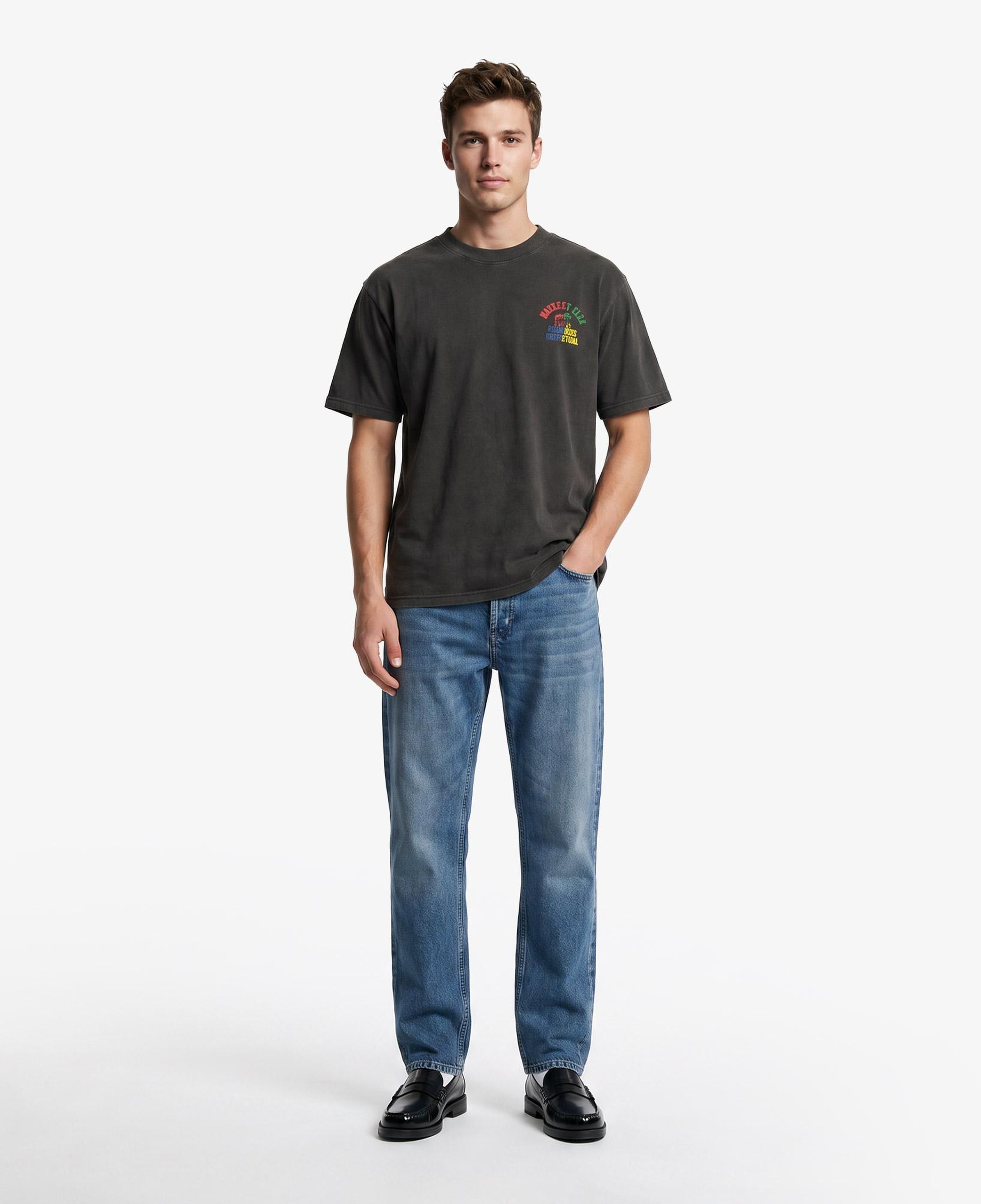 Market Smiley Foul Play Erkek Siyah T-Shirt