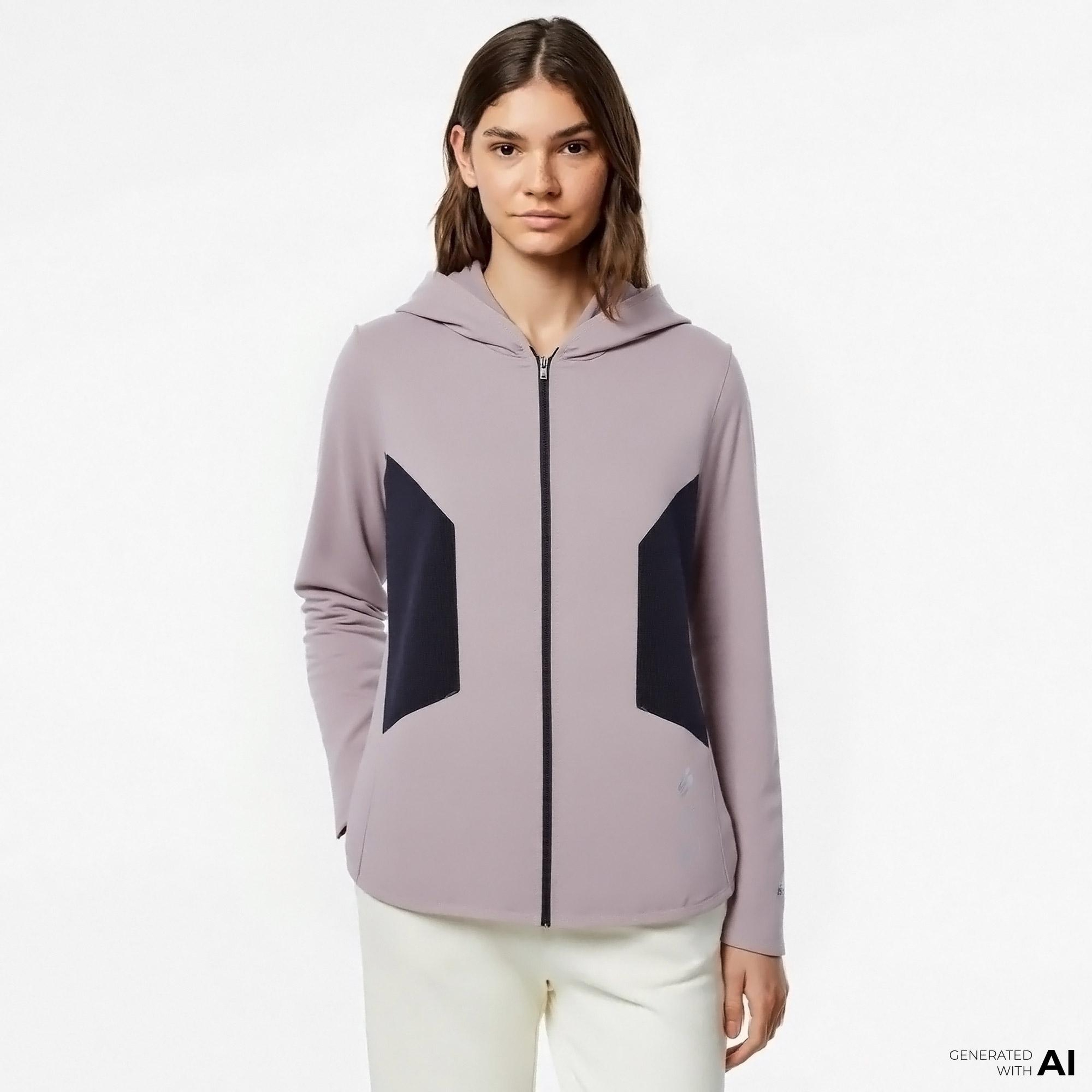 Skechers Performance Coll. Full Zip Kadın Pembe Eşofman Üstü