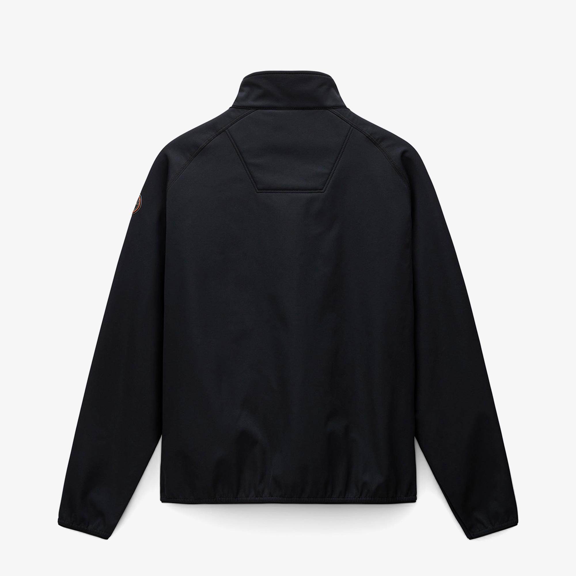 Napapijri B-Lorze FZ Stand Erkek Siyah Sweatshirt