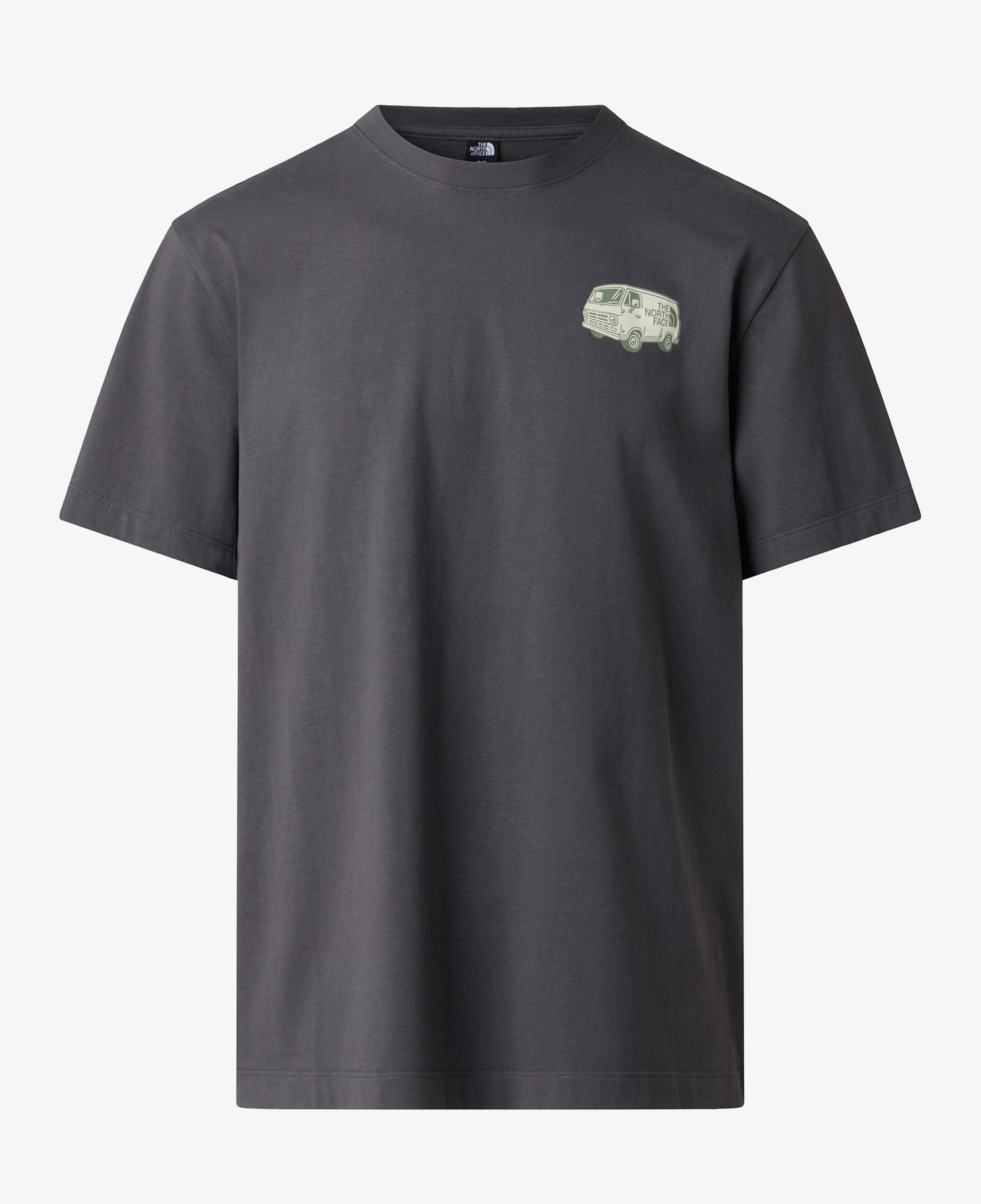 The North Face Van Life Relaxed Erkek Gri T-Shirt