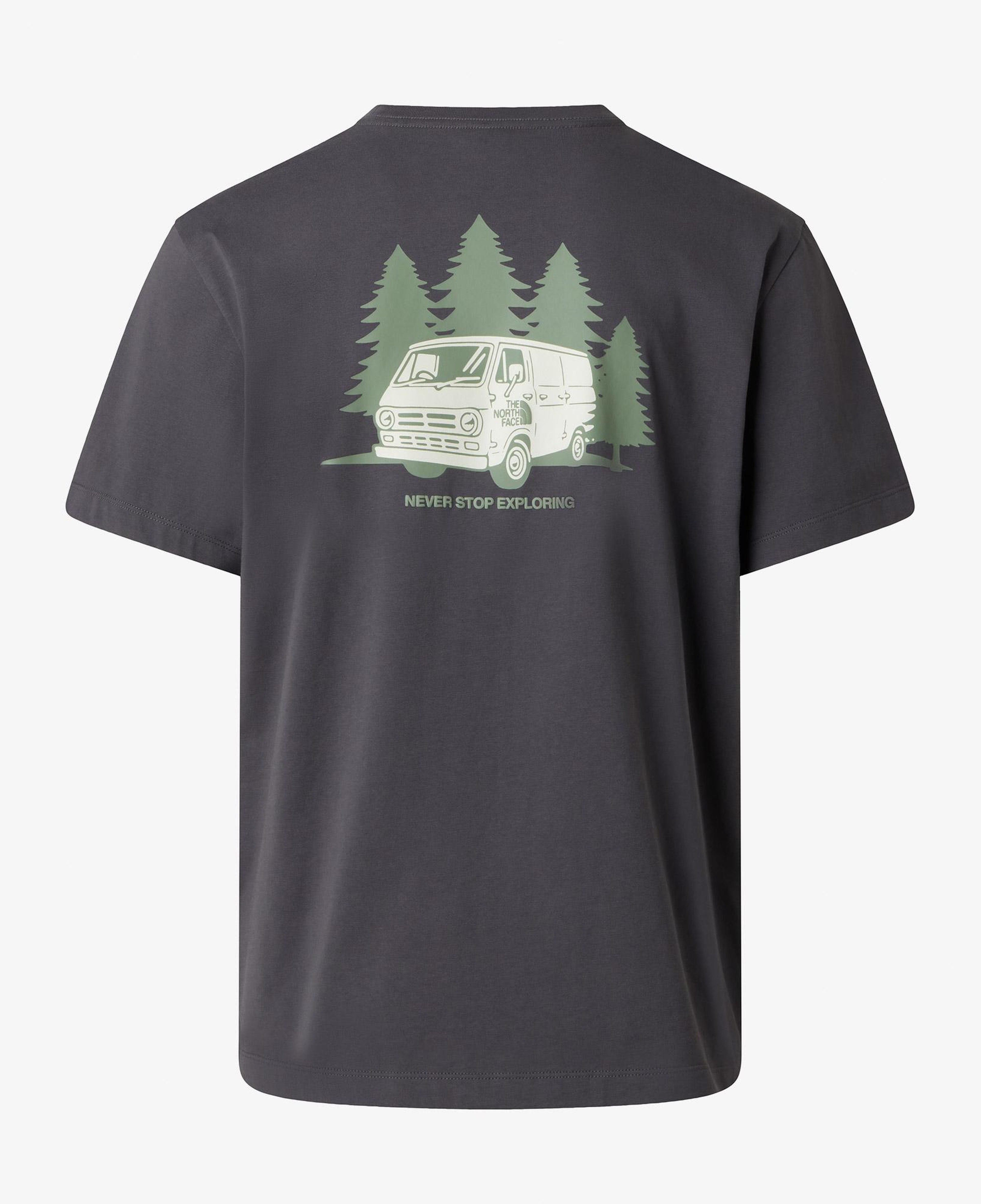The North Face Van Life Relaxed Erkek Gri T-Shirt