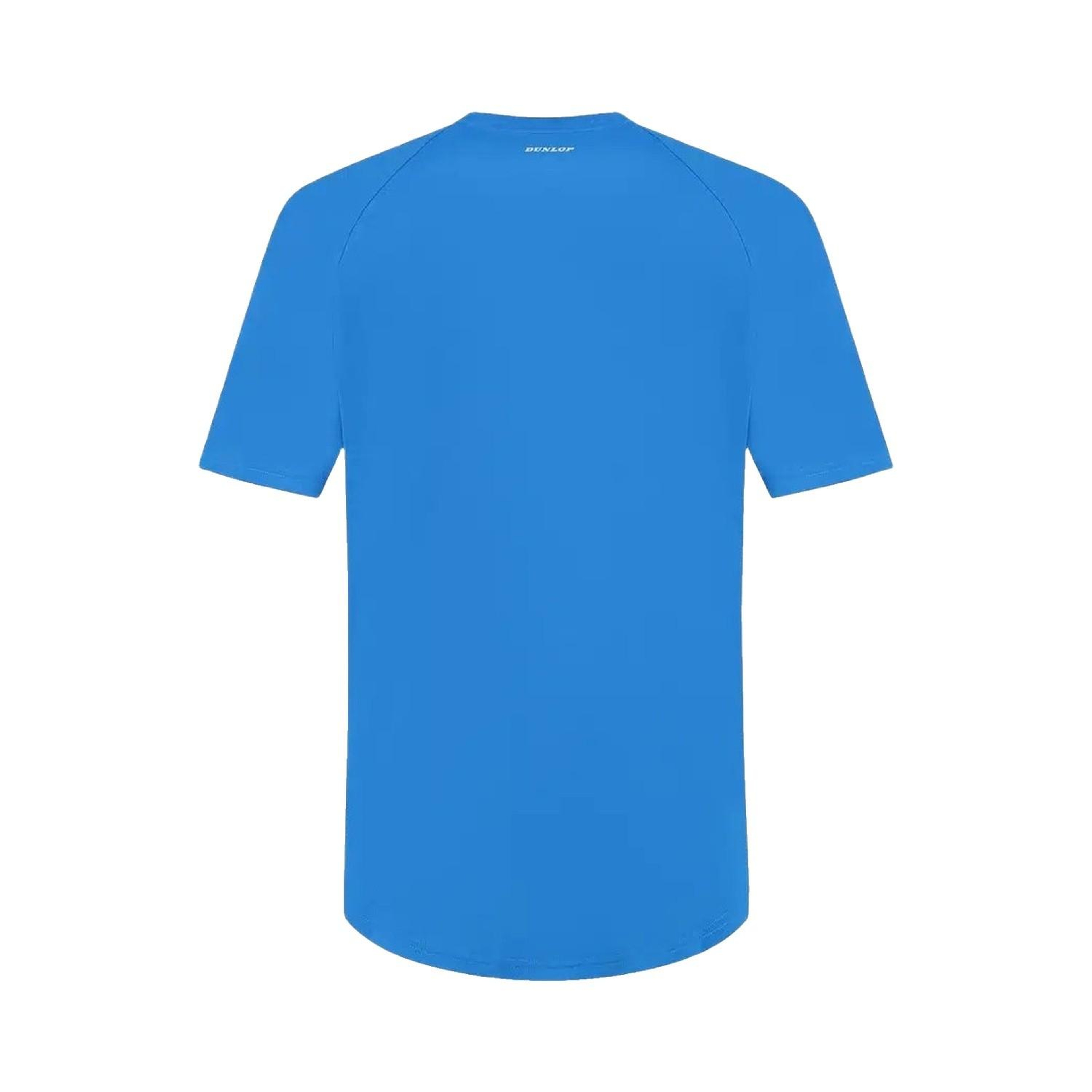Dunlop D Ap Club Mens Crew Erkek Mavi Tişört