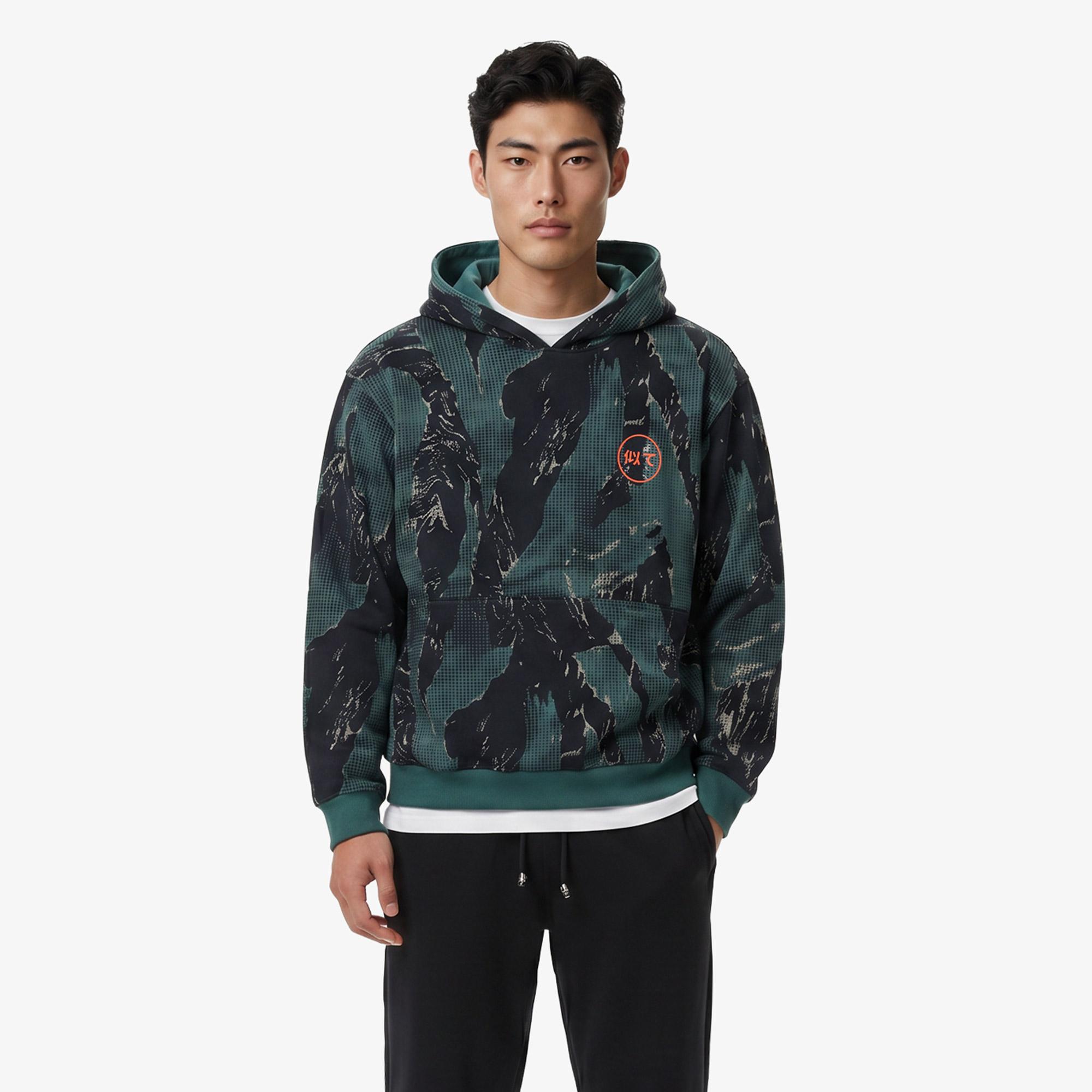 UNITED4 Essentials Erkek Yeşil Sweatshirt