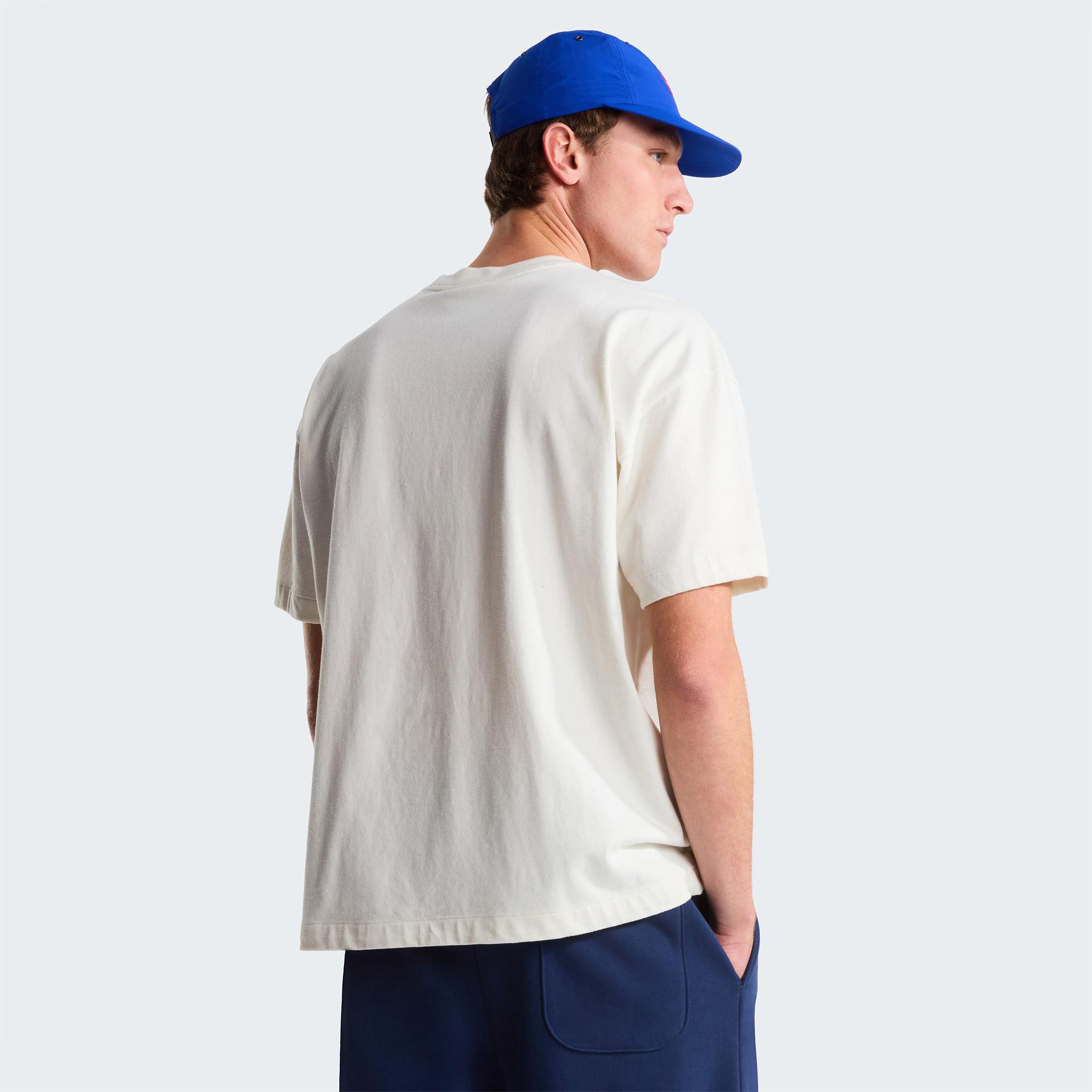 The North Face Red Box S/S Erkek Beyaz T-Shirt