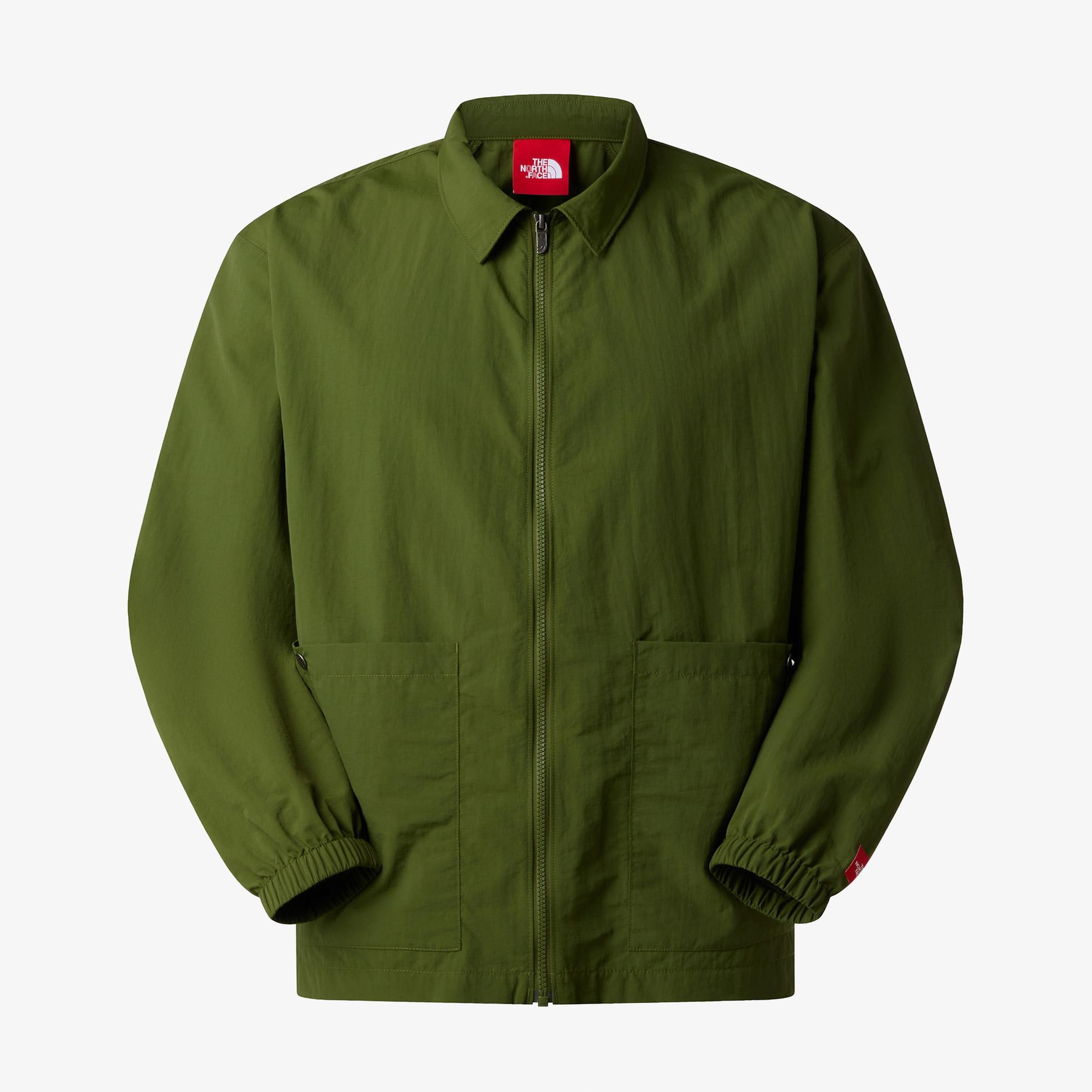 The North Face Red Box Nylon L/S Erkek Yeşil Gömlek