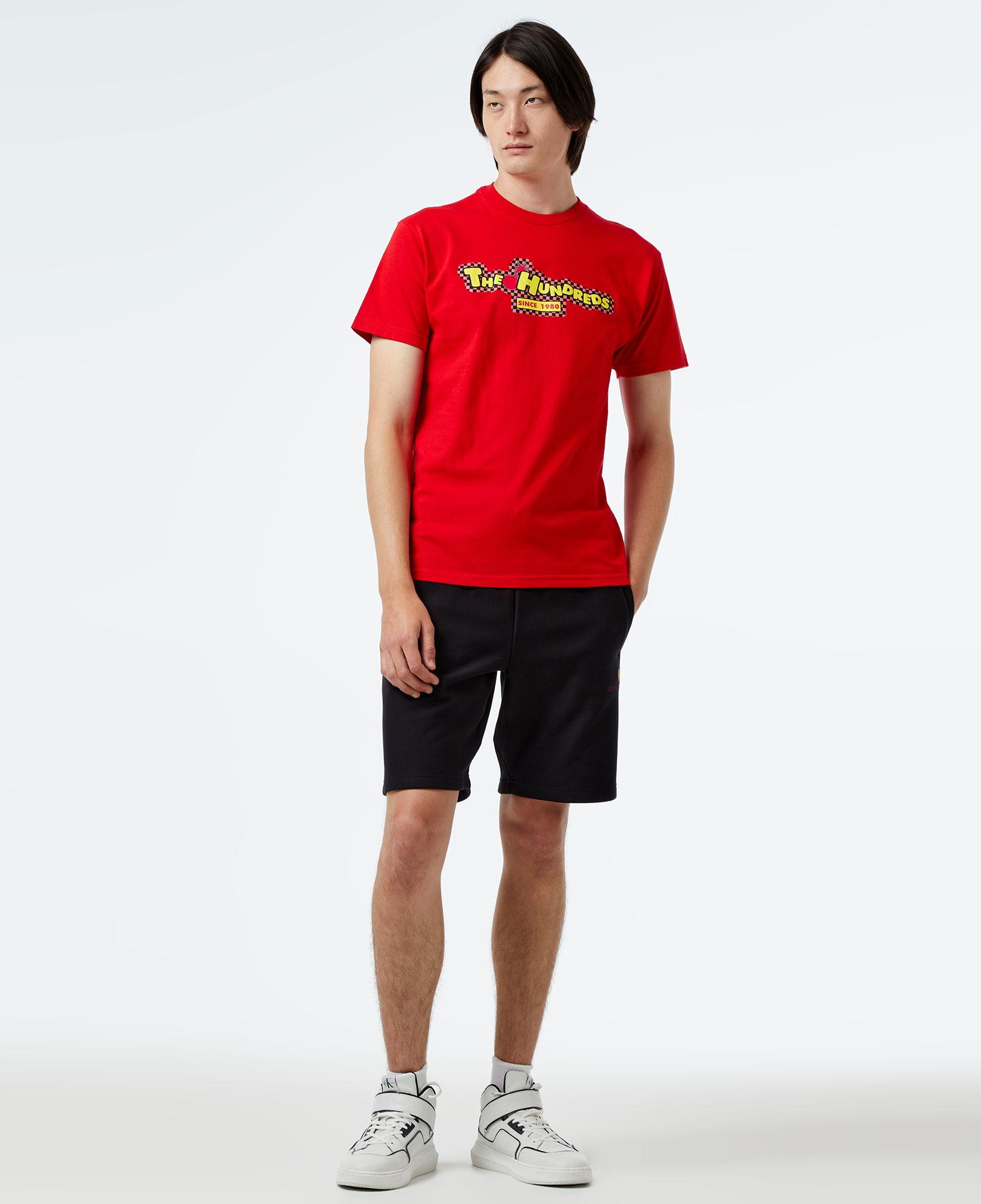 The Hundreds Push Bar Erkek Kırmızı T-Shirt