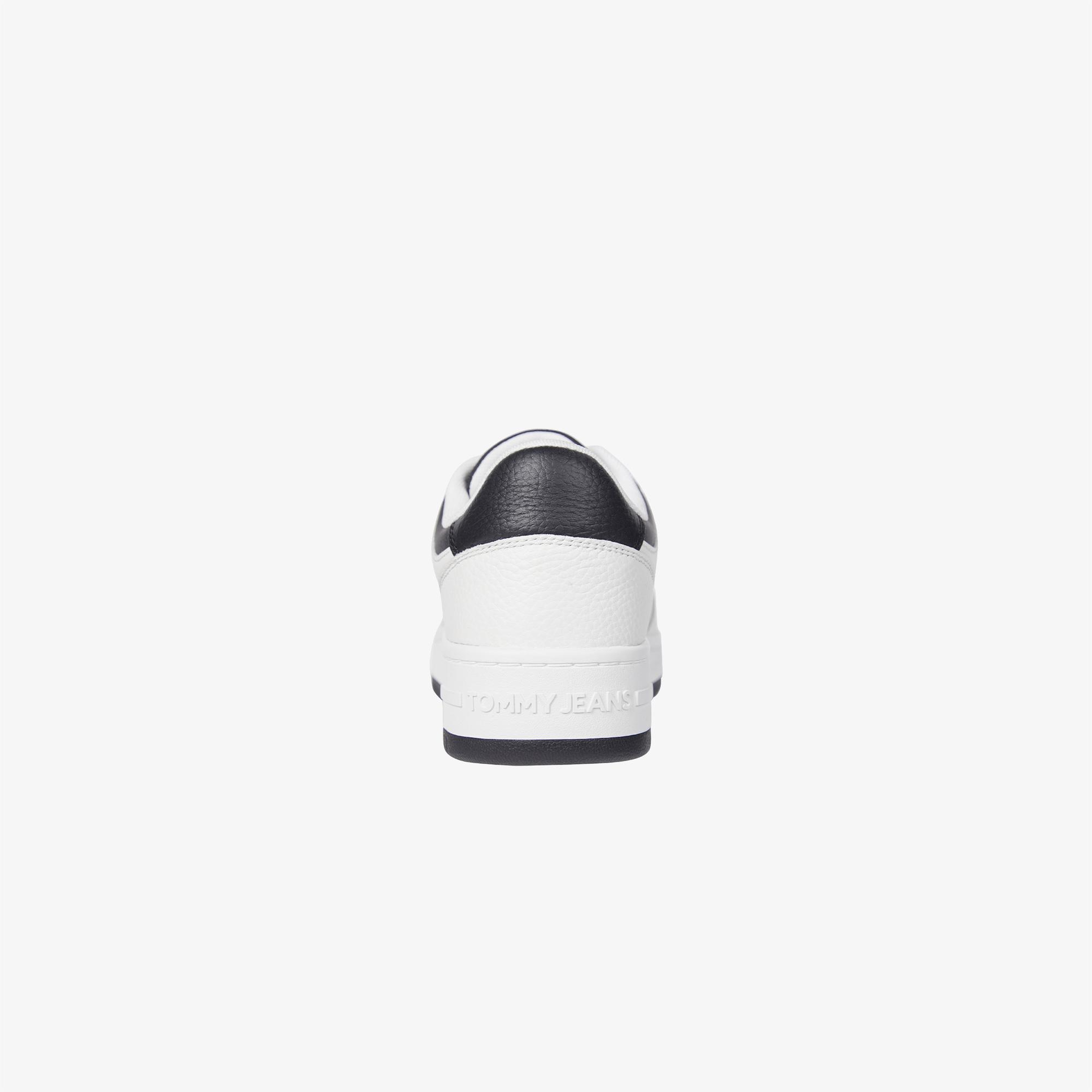 Tommy Hilfiger Tjm Retro Basket Cupsole Tumble Erkek Beyaz Spor Ayakkabı