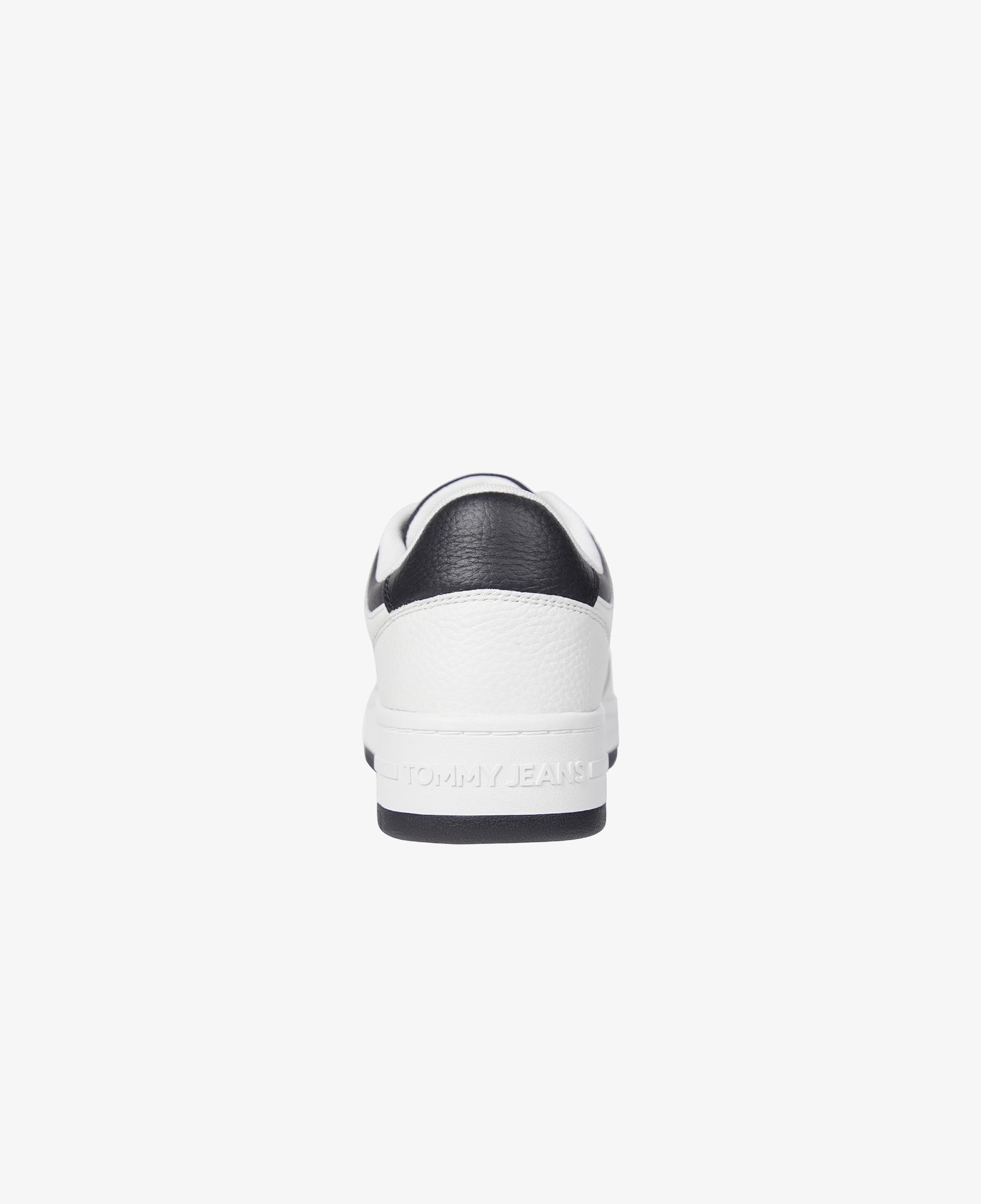 Tommy Hilfiger Tjm Retro Basket Cupsole Tumble Erkek Beyaz Spor Ayakkabı