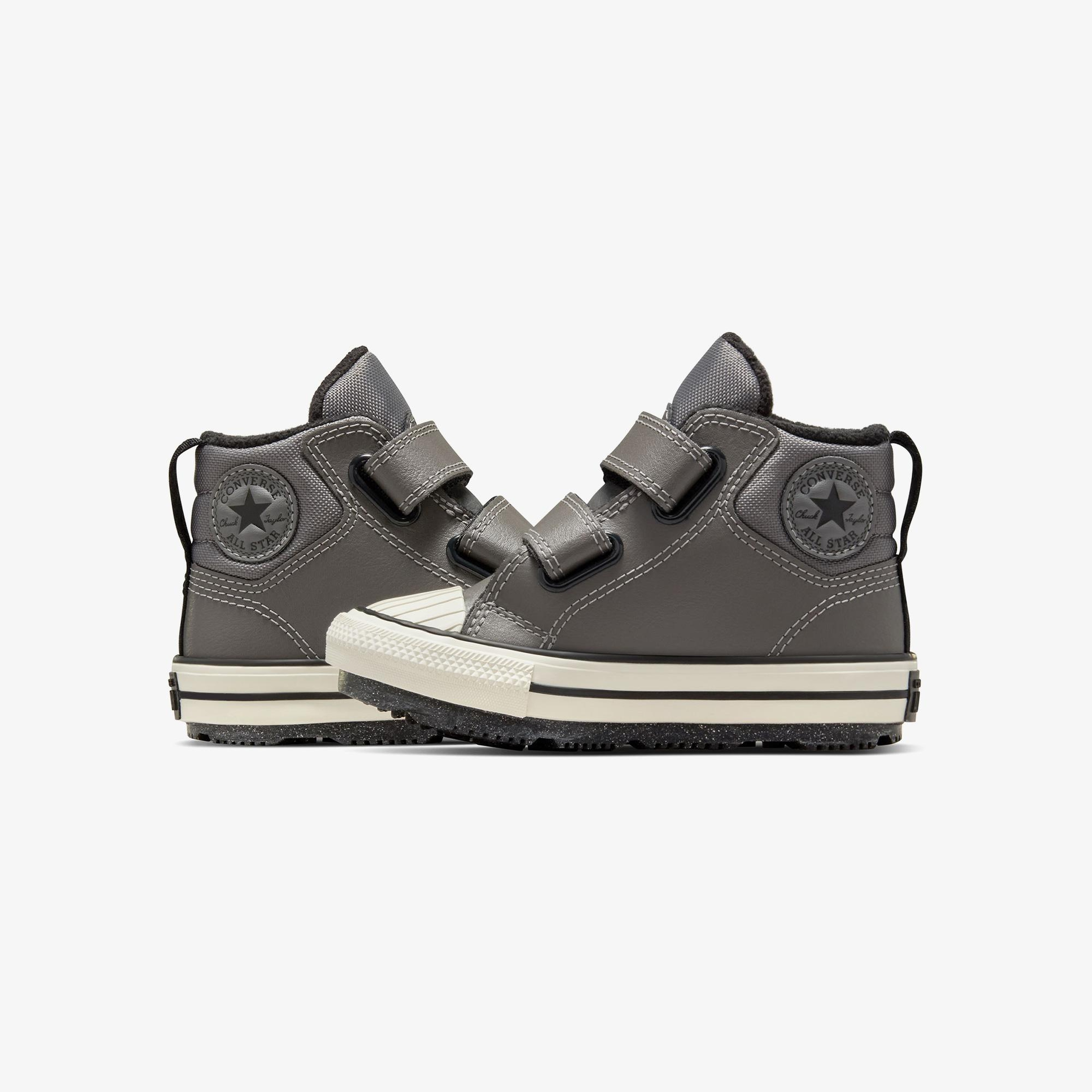 Converse Chuck Taylor All Star Berkshire Bebek Gri Deri Su İtici Bot