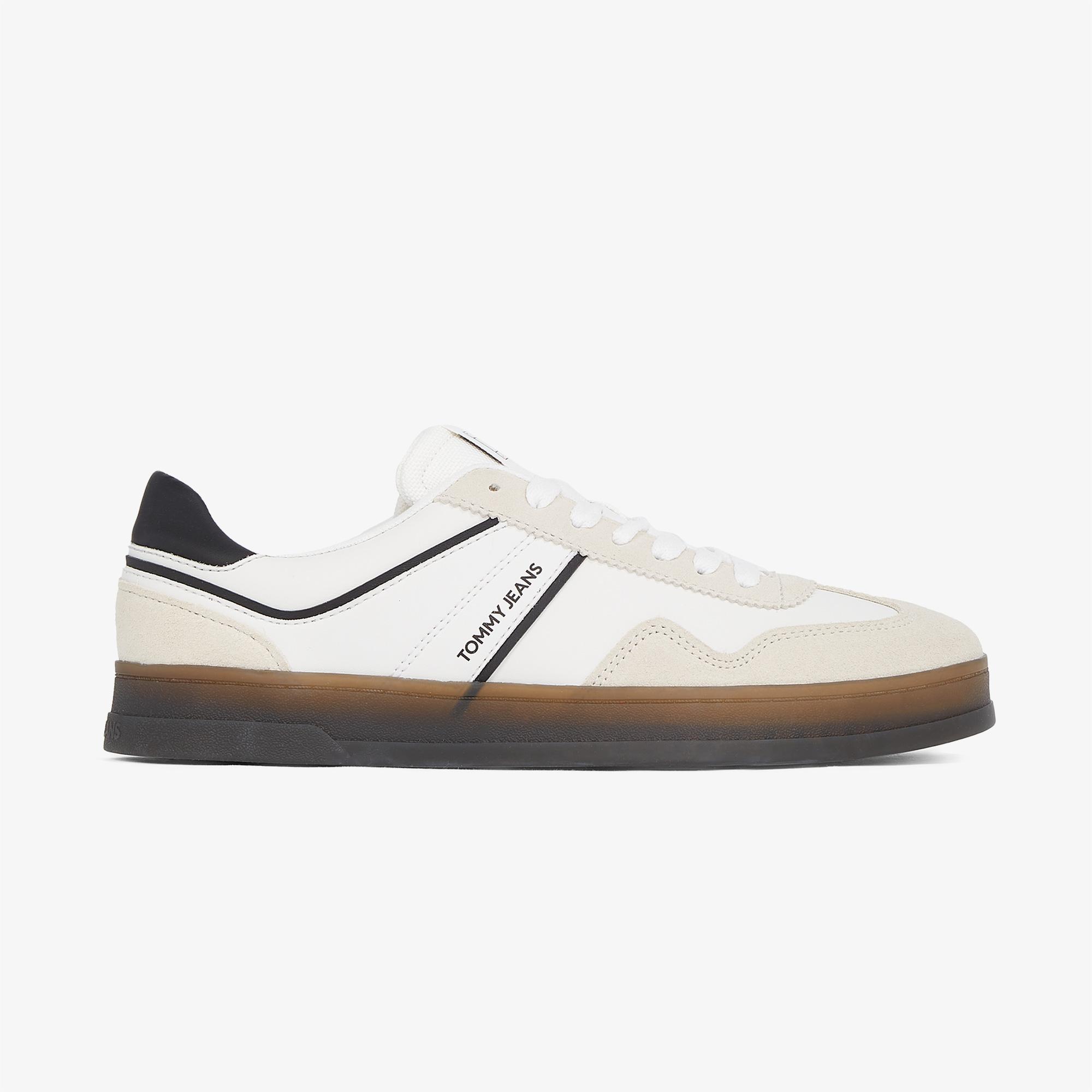 Tommy Hilfiger The Greenwich Leather Erkek Beyaz Spor Ayakkabı