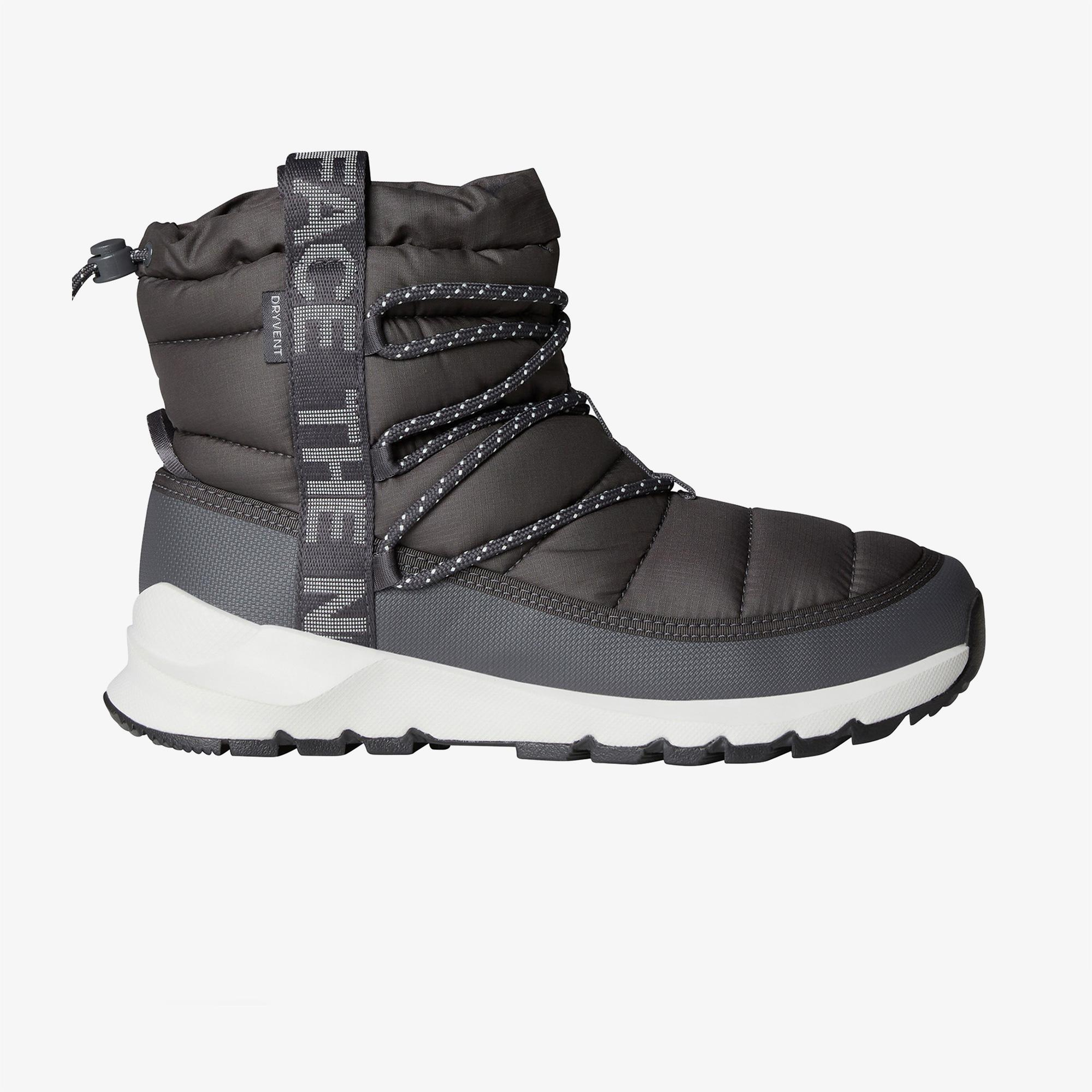 The North Face Thermoball Lace Up Su Geçirmez Kadın Gri Bot