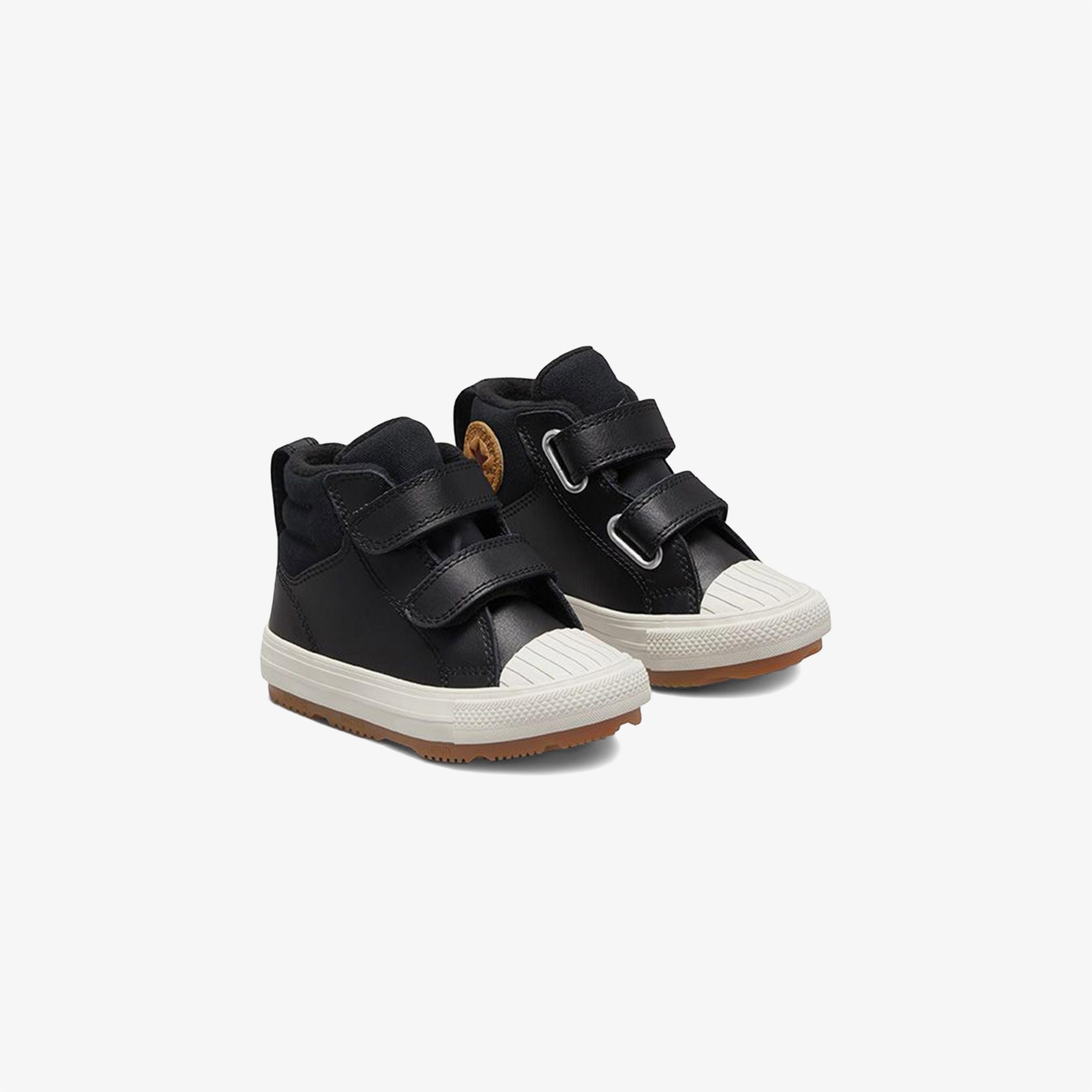 Converse Chuck Taylor All Star Berkshire Bebek Siyah Deri Bot