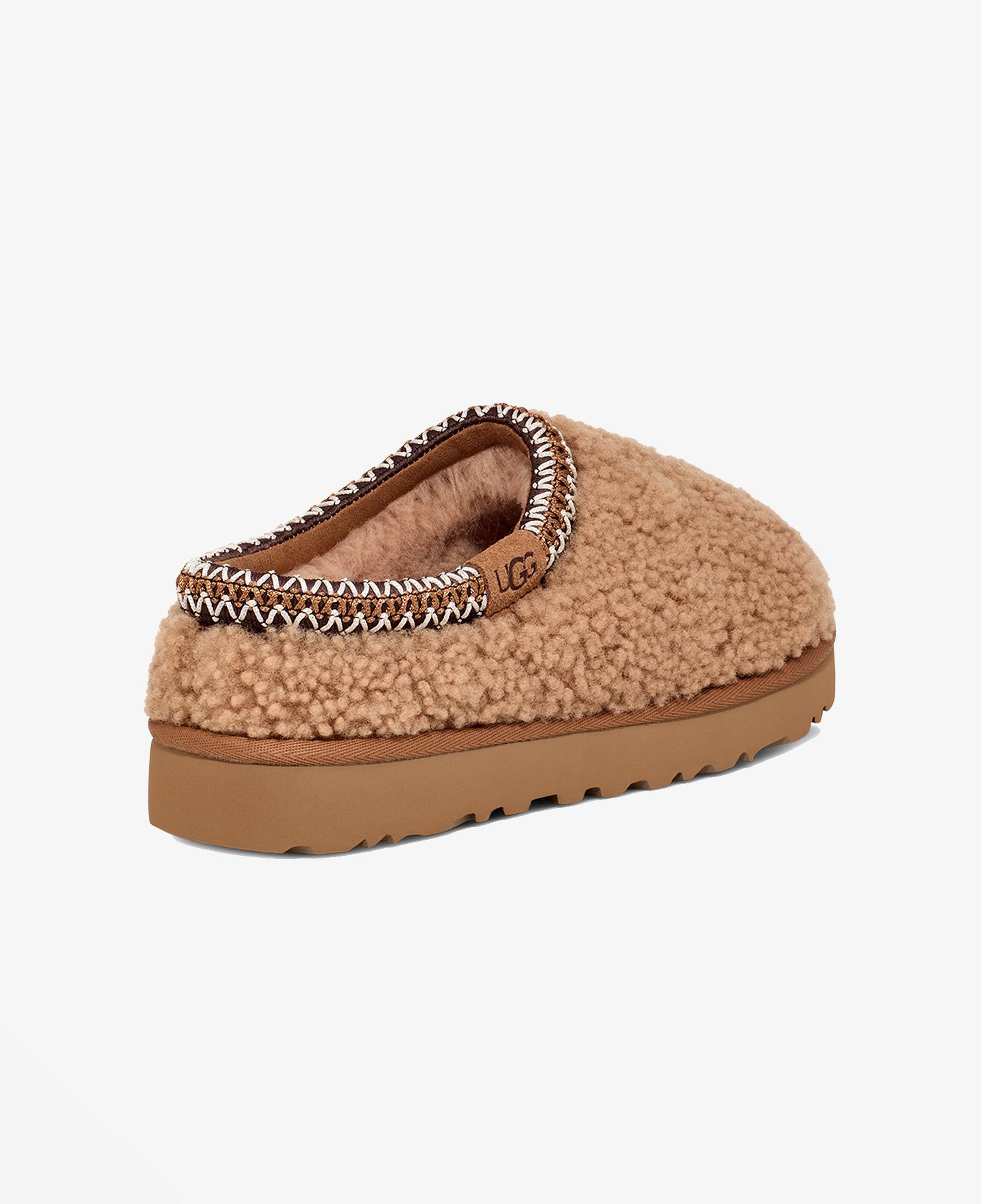 UGG Tasman Maxi Curly Kadın Kahverengi Terlik