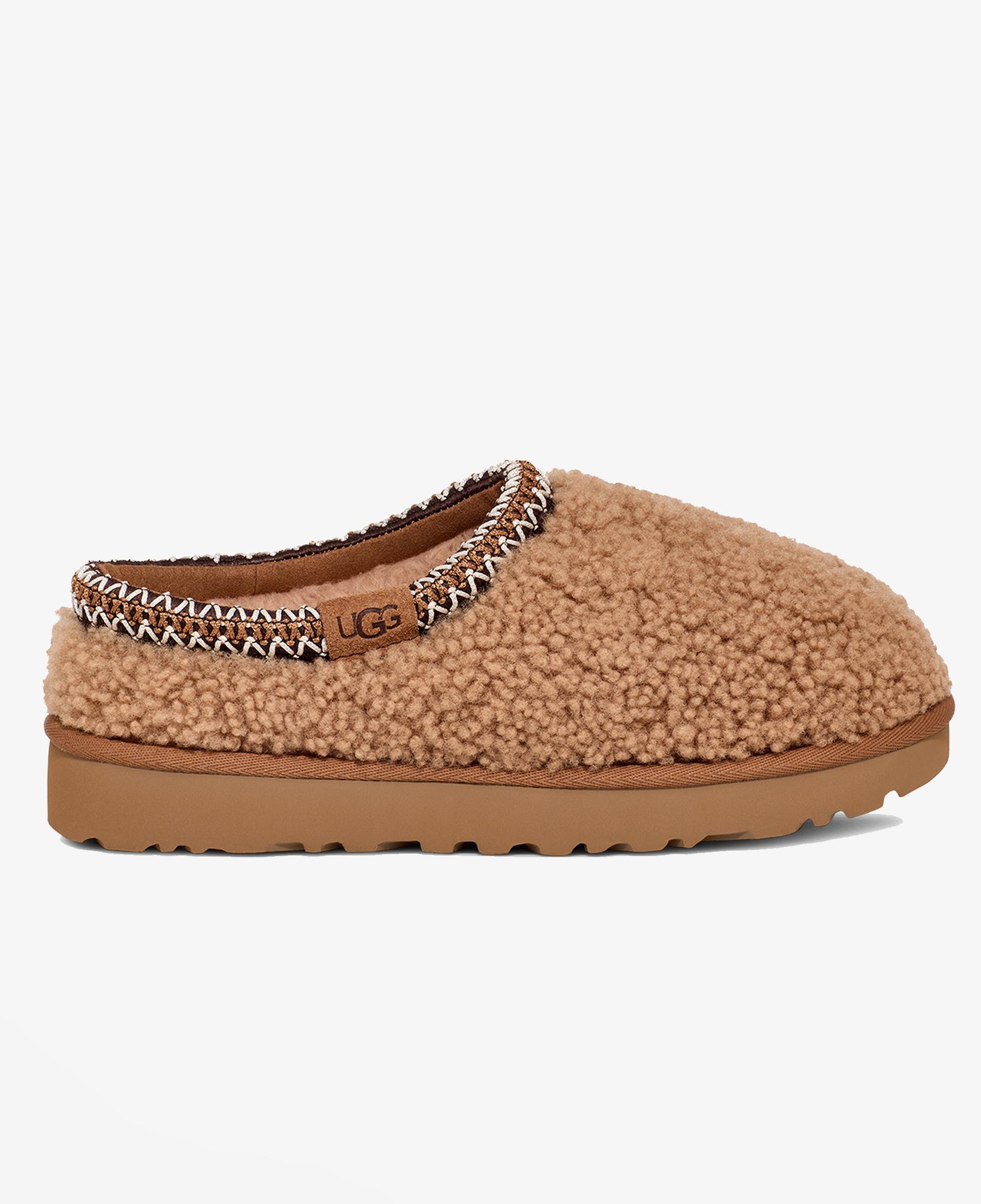 UGG Tasman Maxi Curly Kadın Kahverengi Terlik