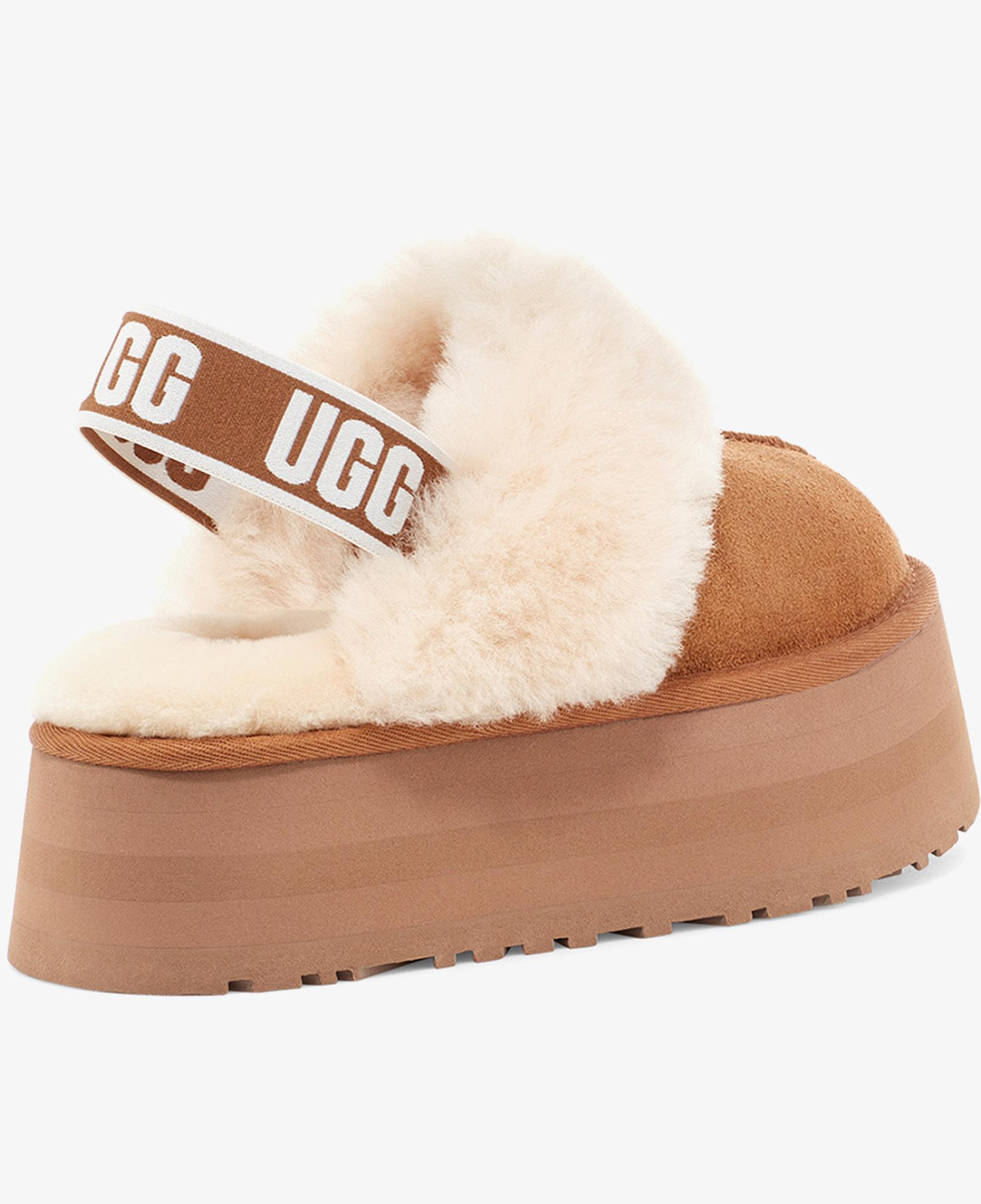 UGG Funkette Slipper Kadın Kahverengi Terlik