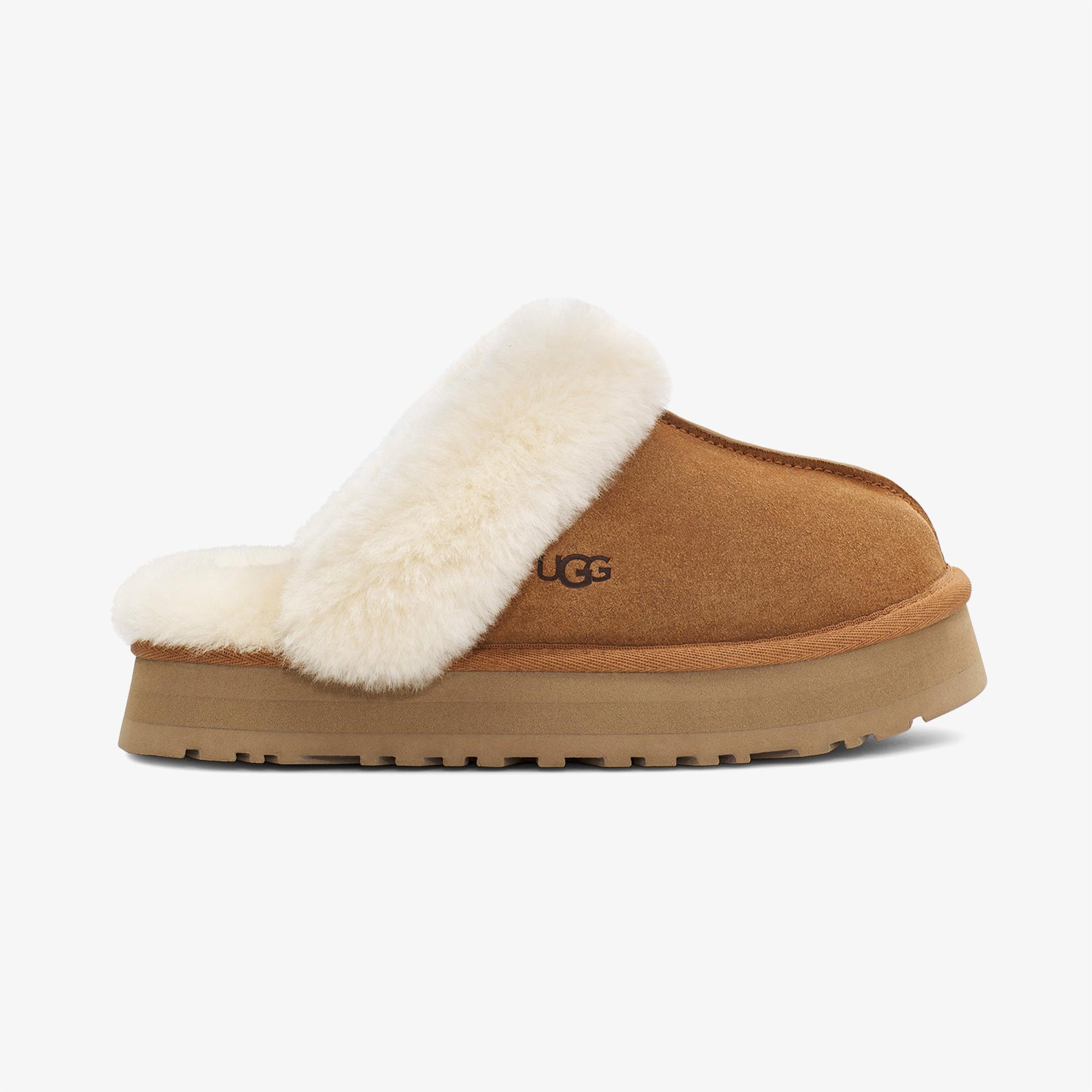 UGG Disquette Kadın Taba Terlik
