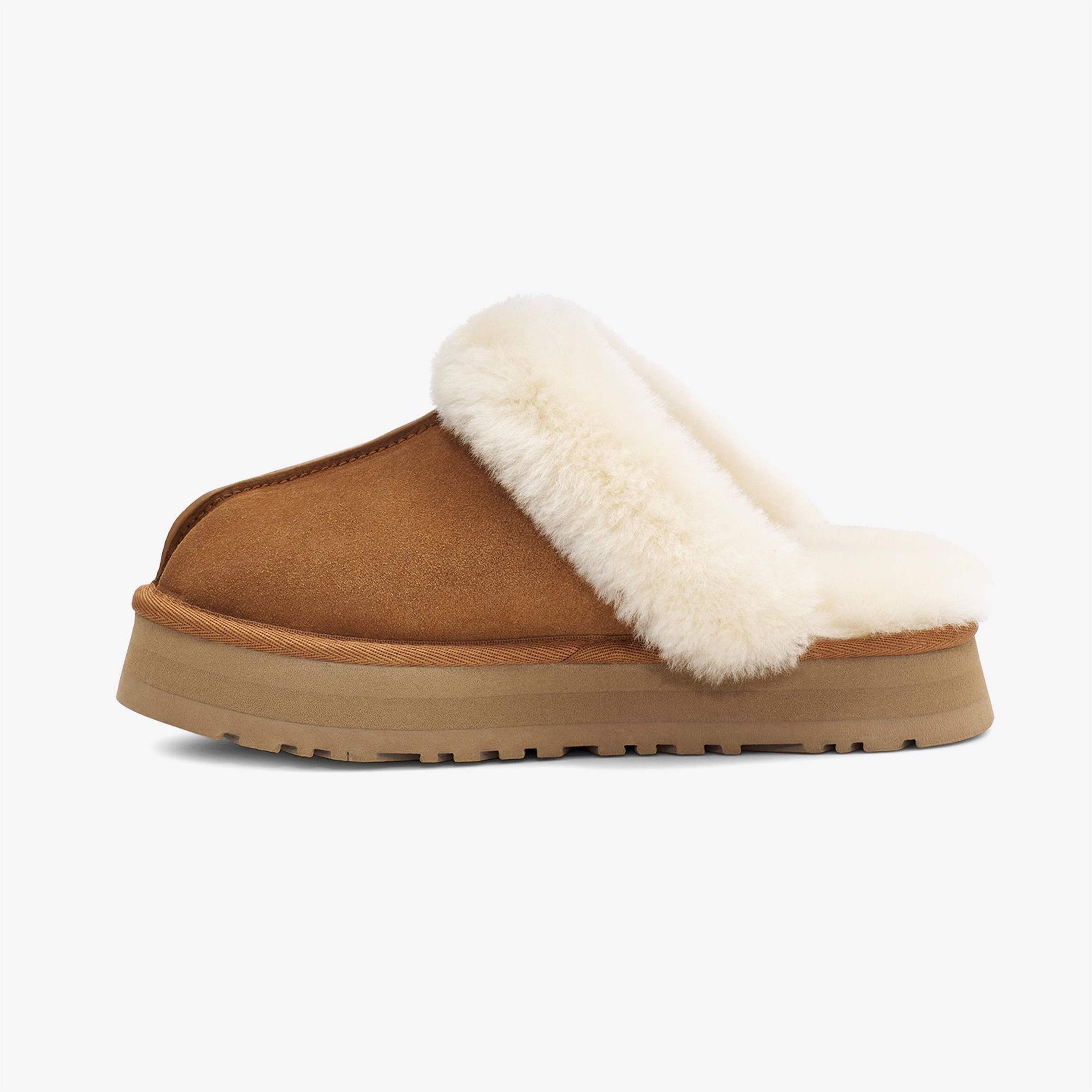UGG Disquette Kadın Taba Terlik