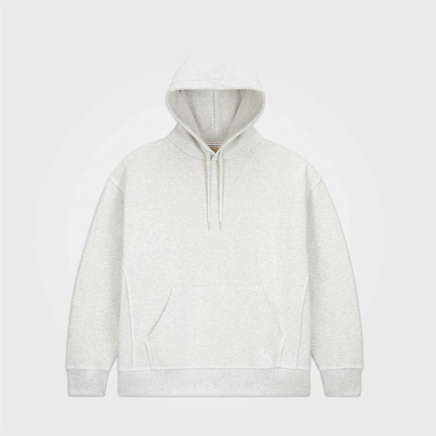 Converse Unisex Loose Fit Gri Sweatshirt