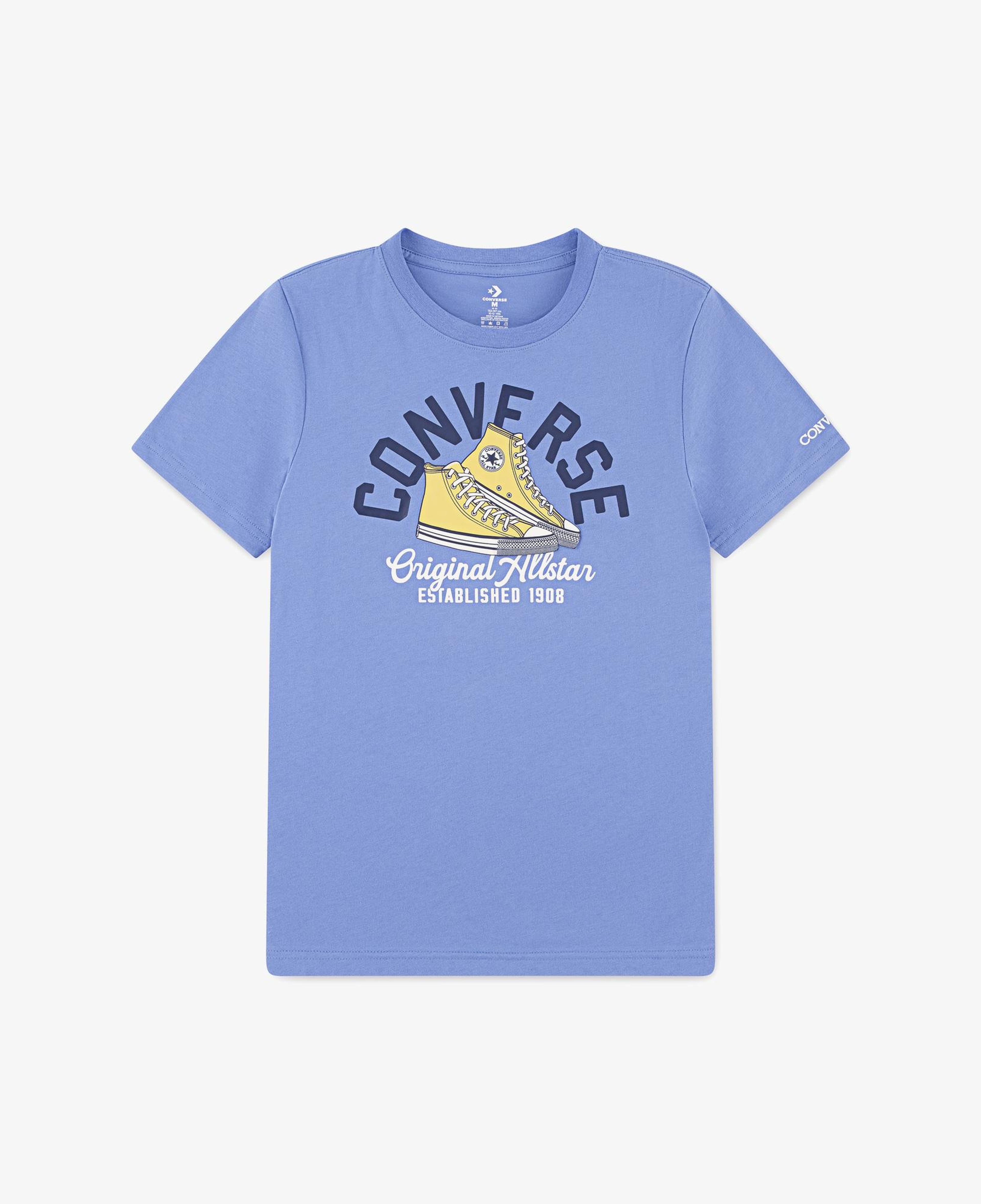 Converse Retro Remix Çocuk Mavi T-Shirt