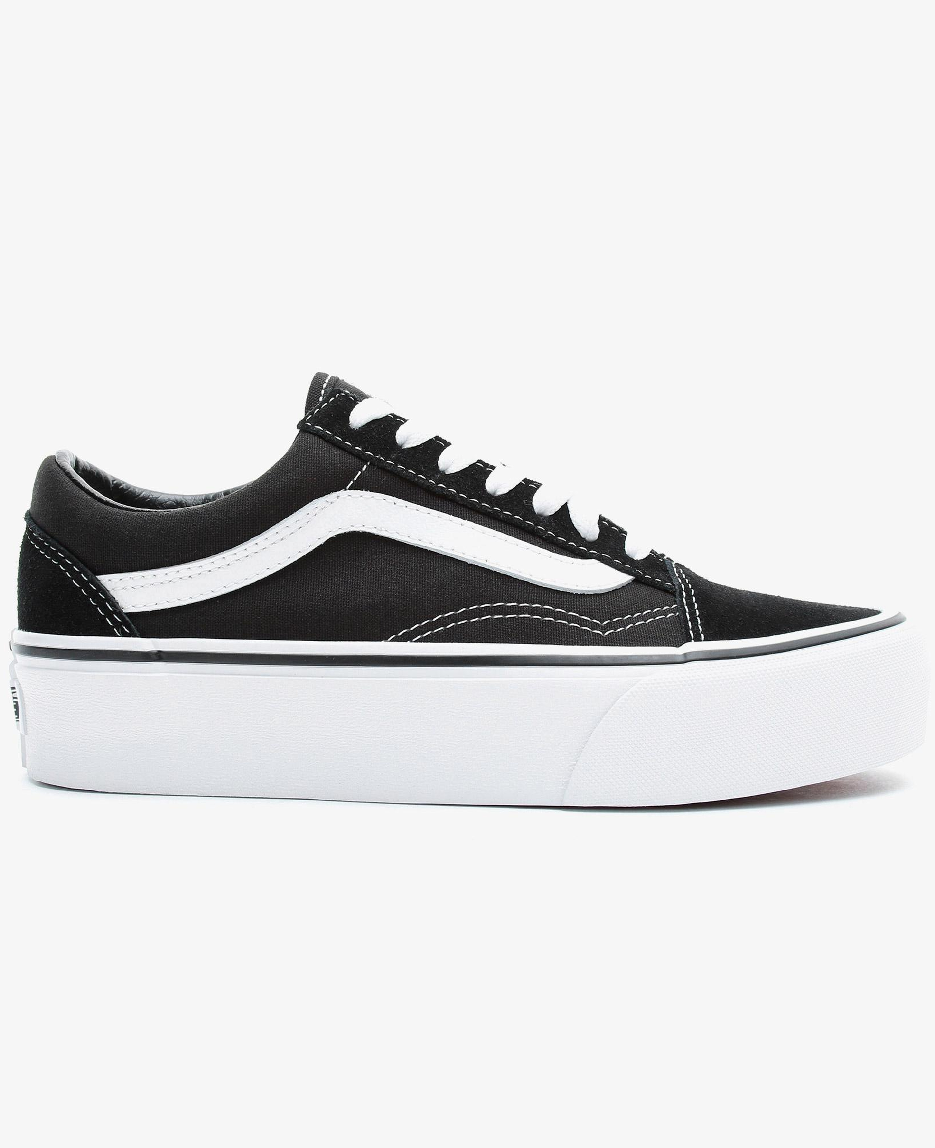 Vans Old Skool Platform Siyah Kadın Sneaker