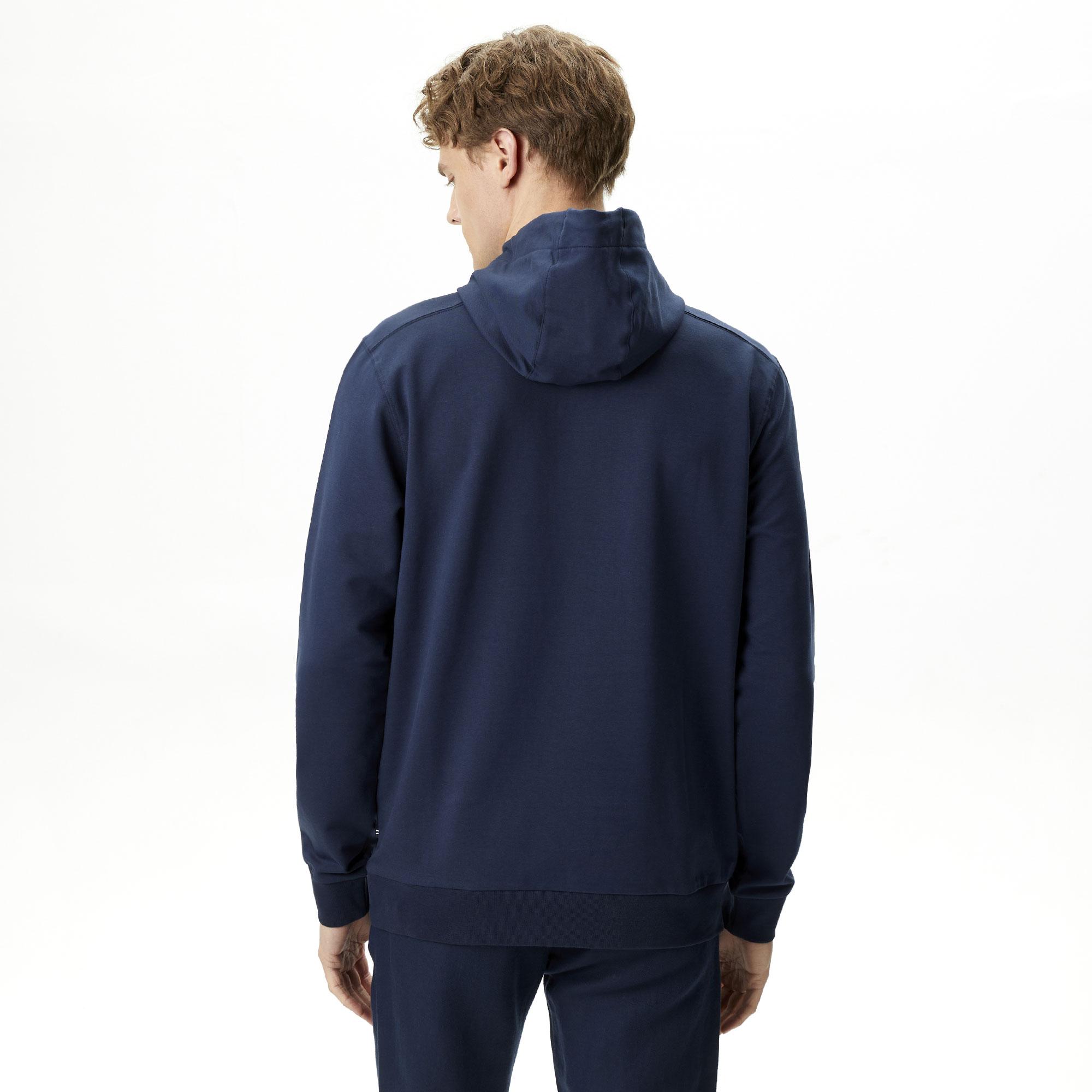 Nautica Erkek Lacivert Standart Fit Sweatshirt