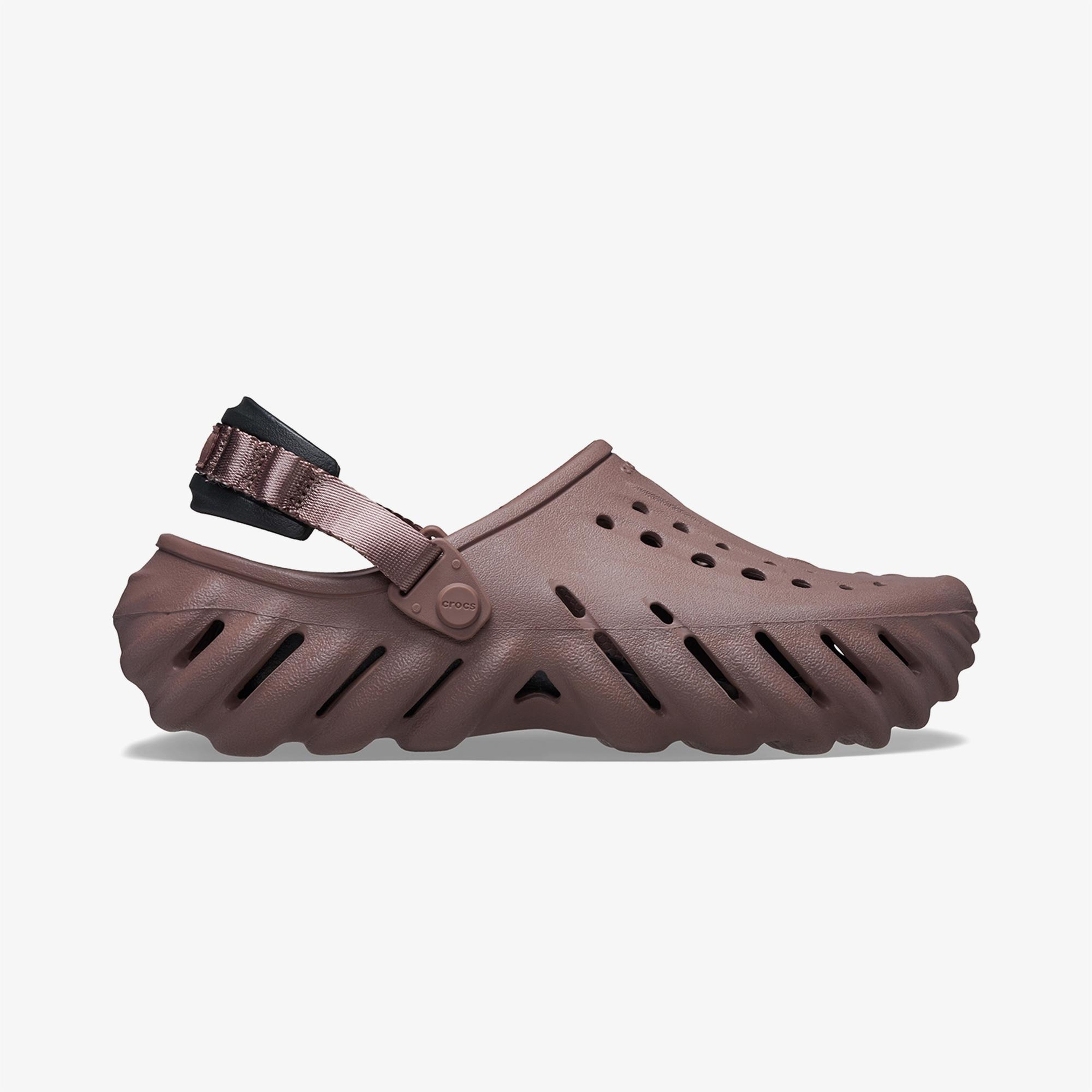 Crocs Echo Clog Kadın Kahverengi Terlik